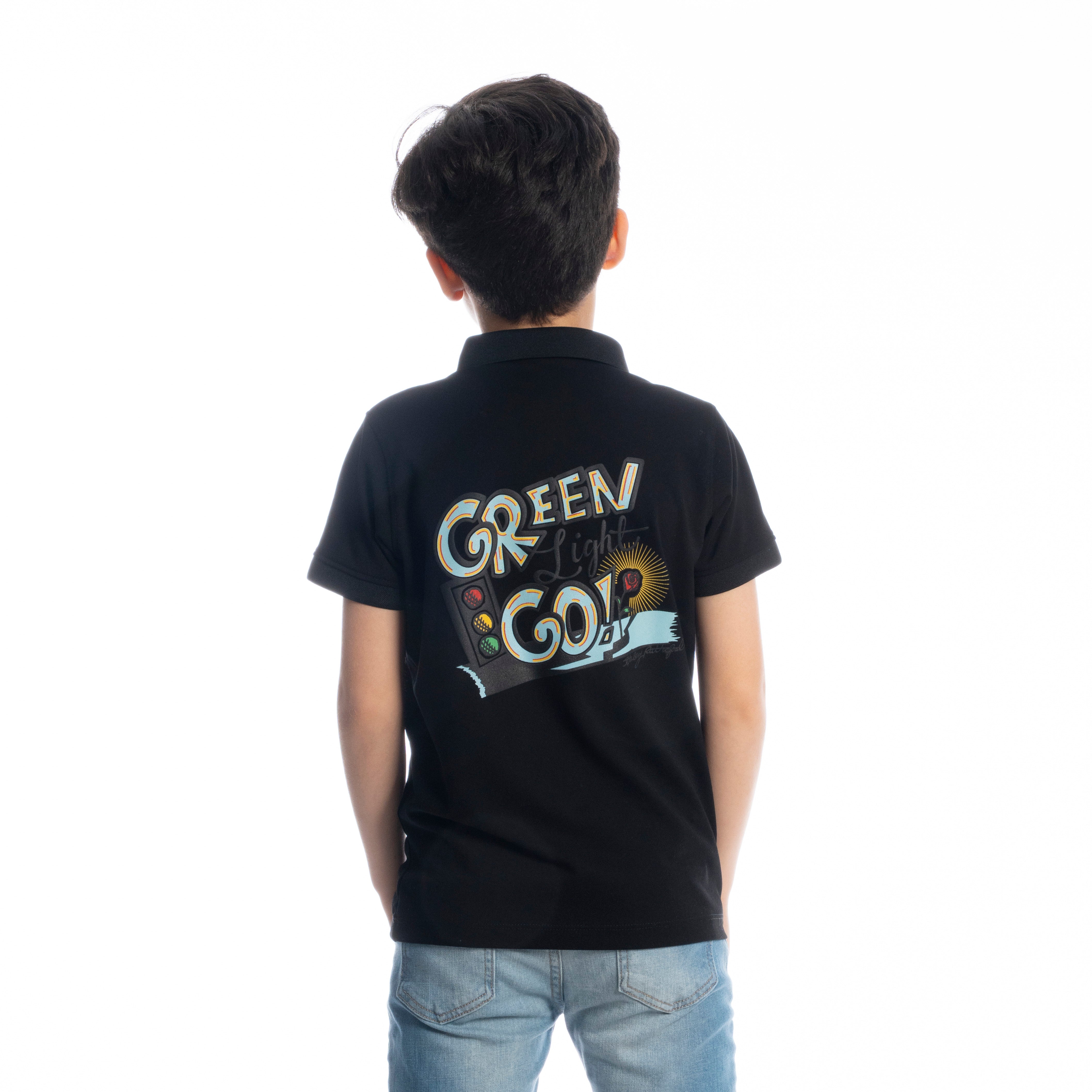 Polo T Shirt - Boys - Printed