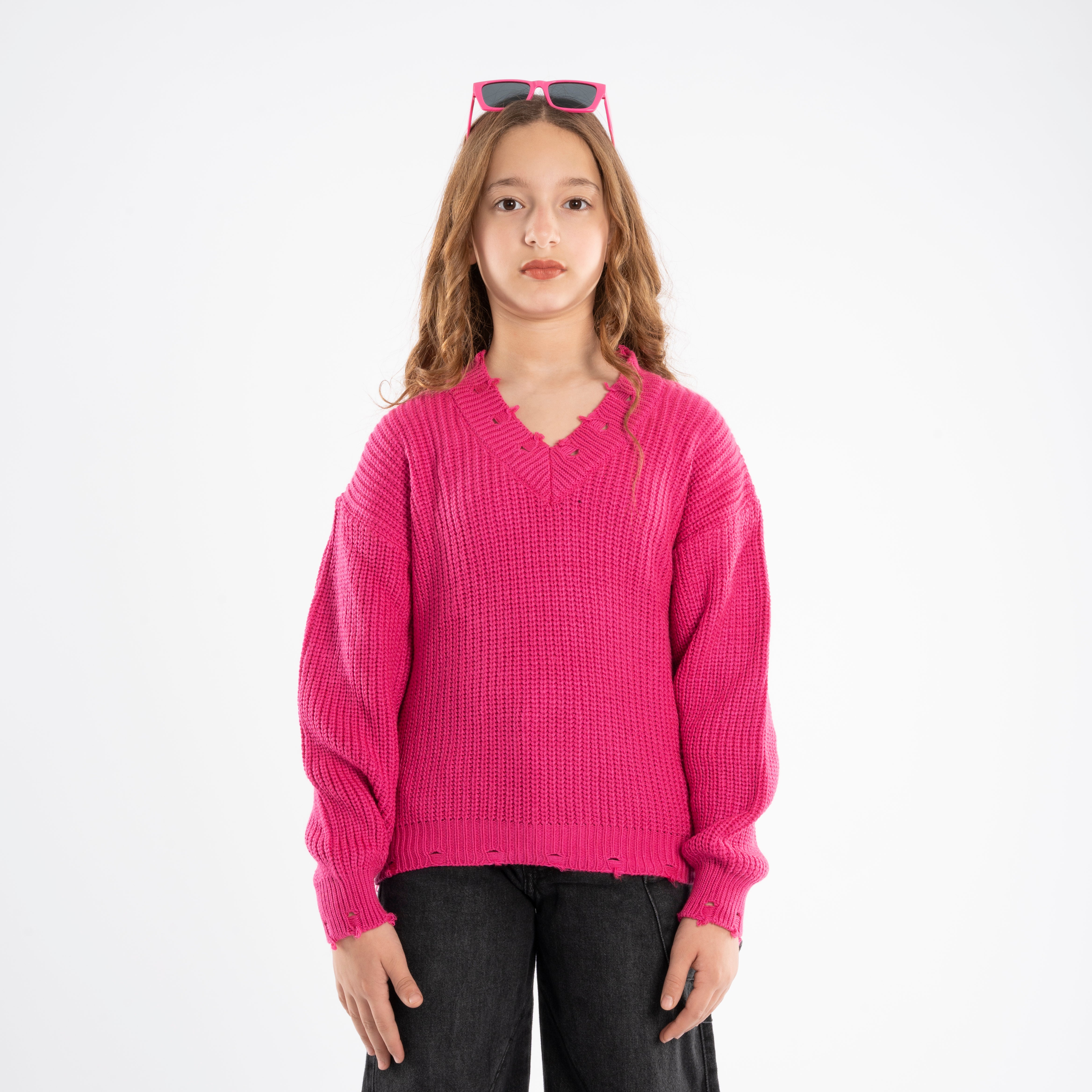 Pullover - Girls - Wool