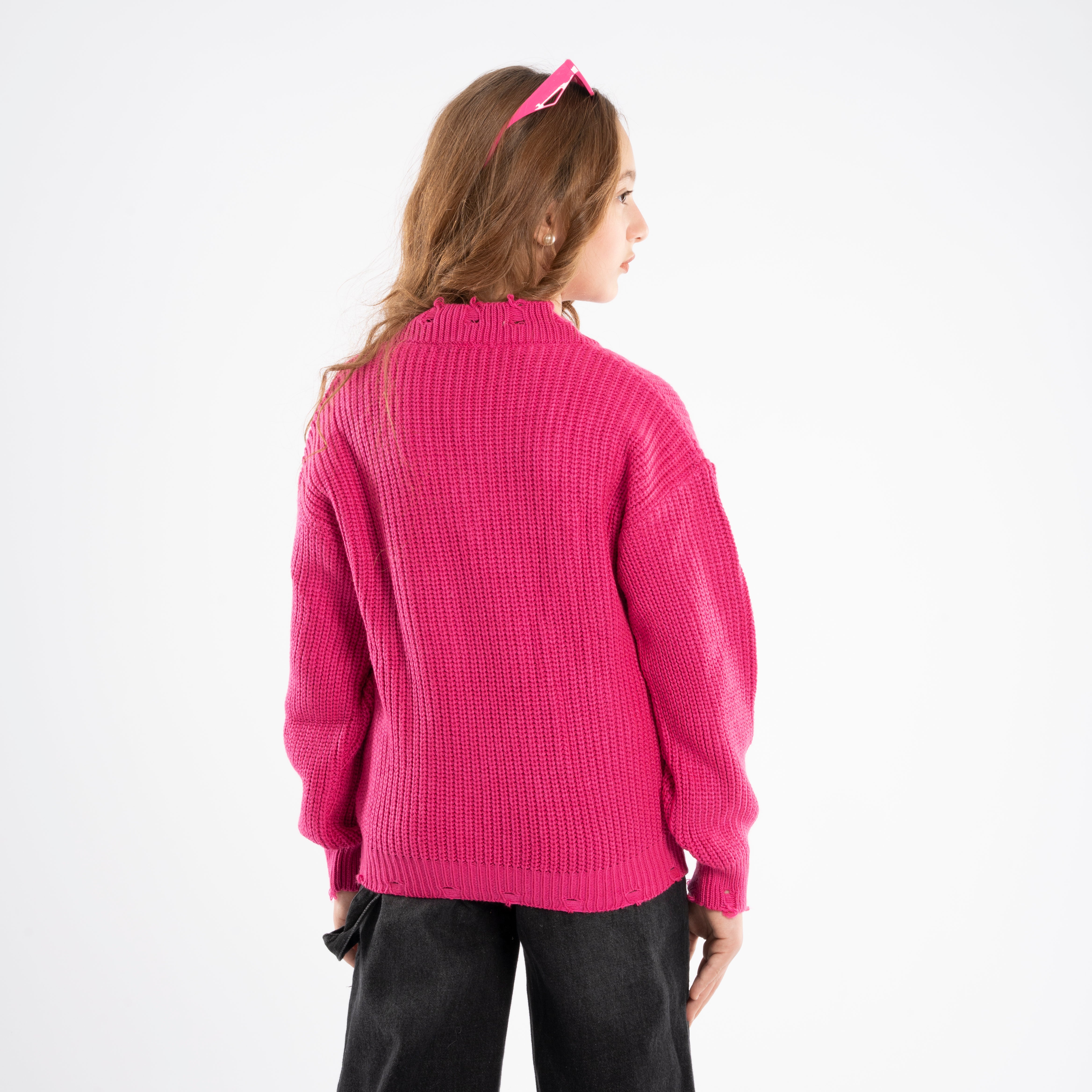 Pullover - Girls - Wool