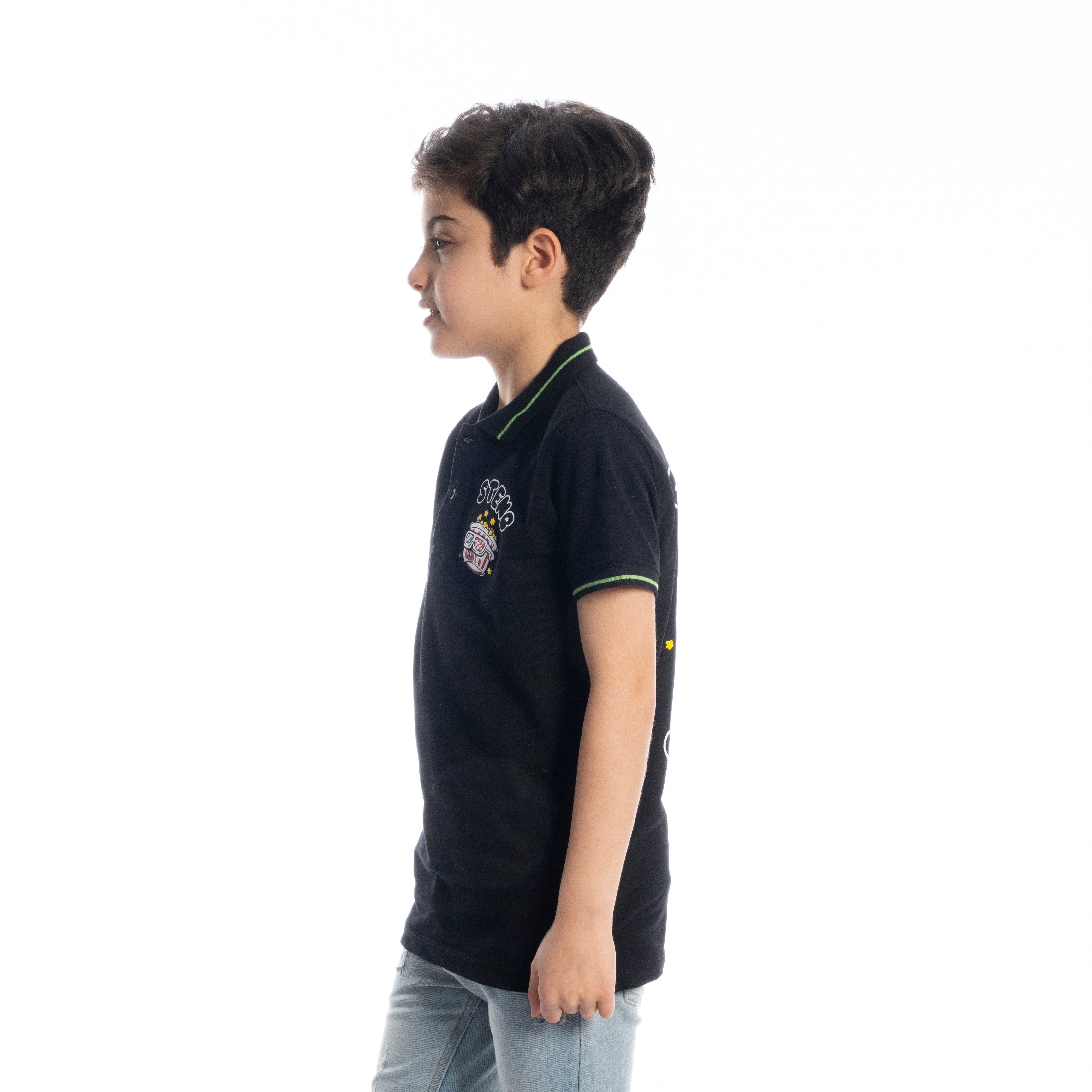 Polo T Shirt - Boys - Printed