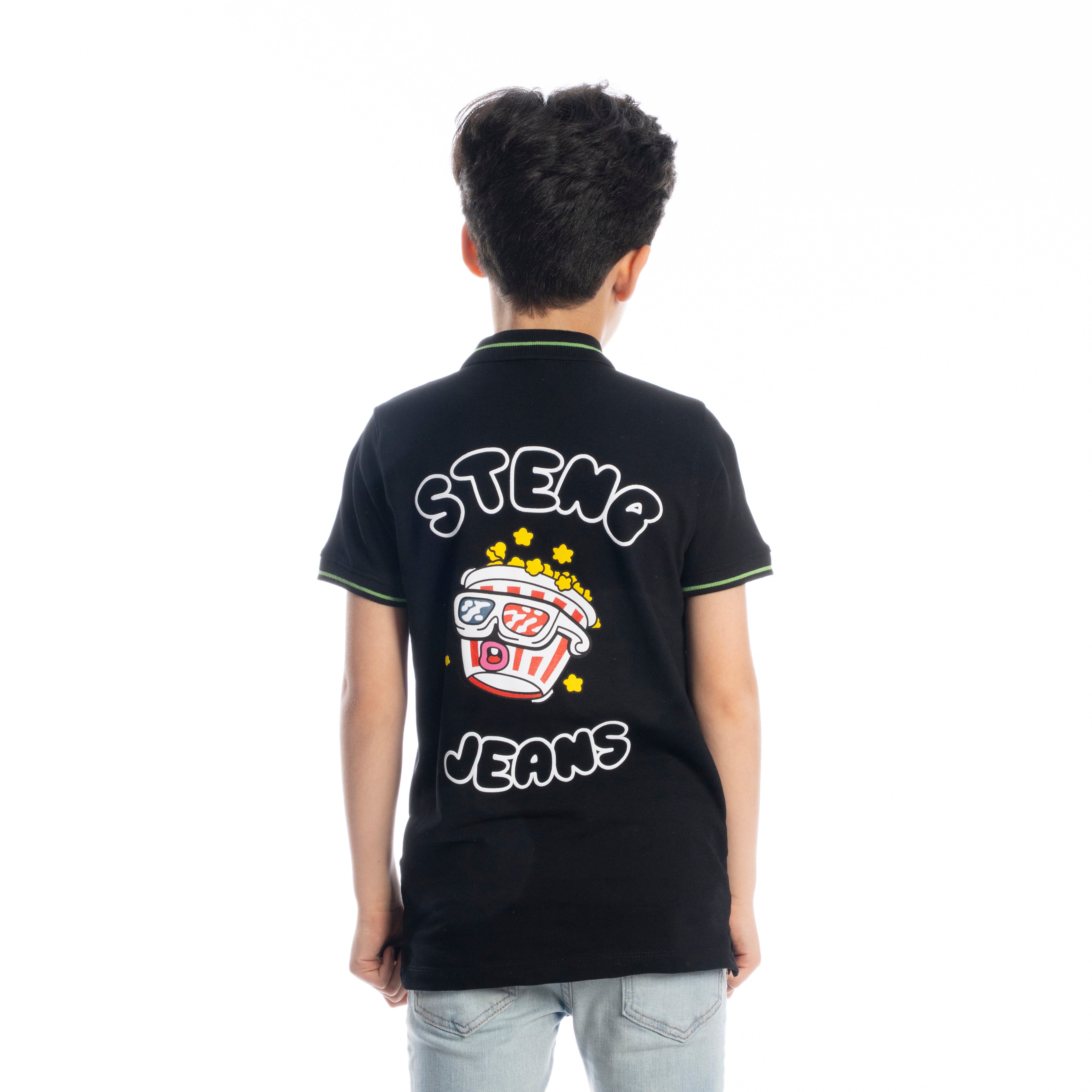 Polo T Shirt - Boys - Printed