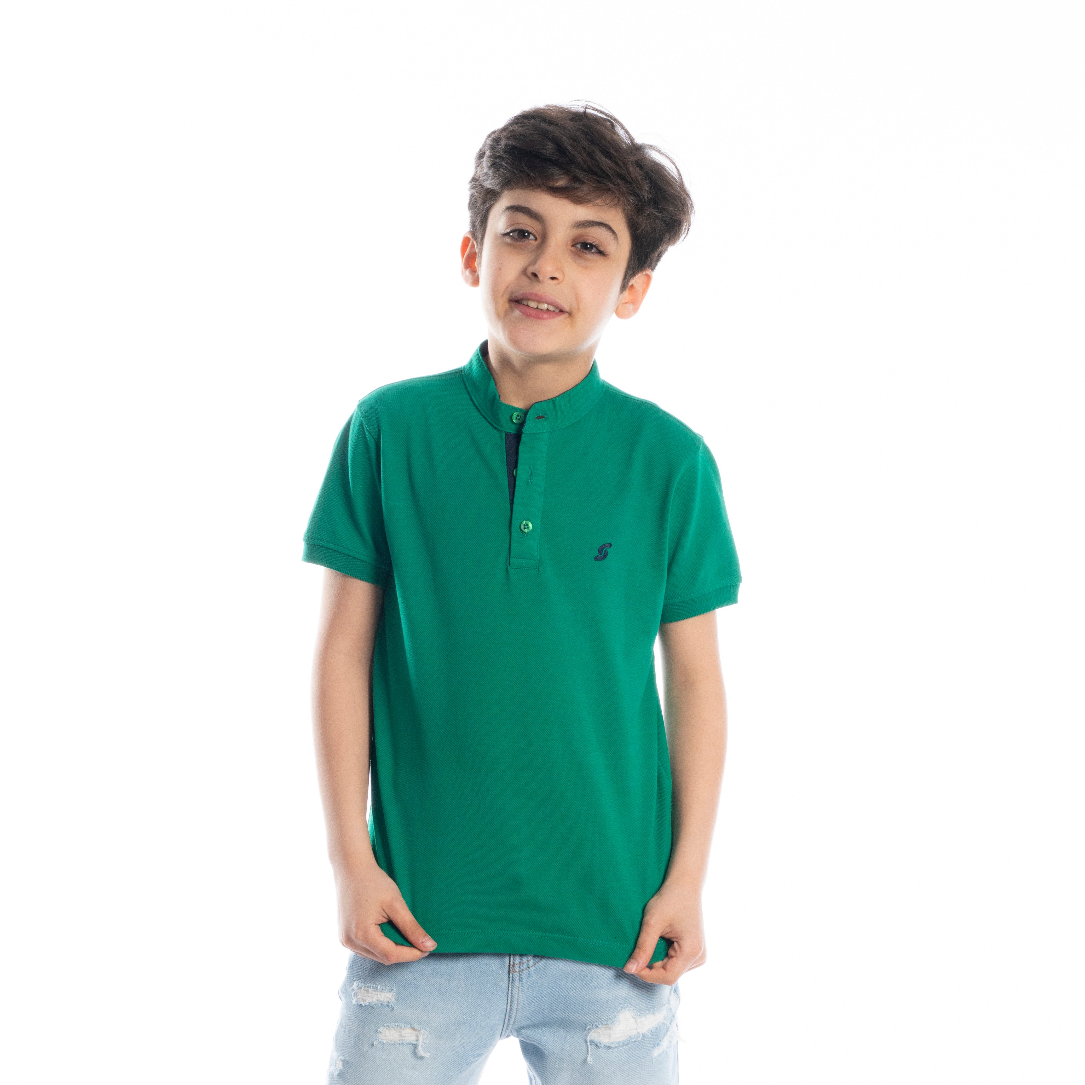 Polo T Shirt - Boys - Plain