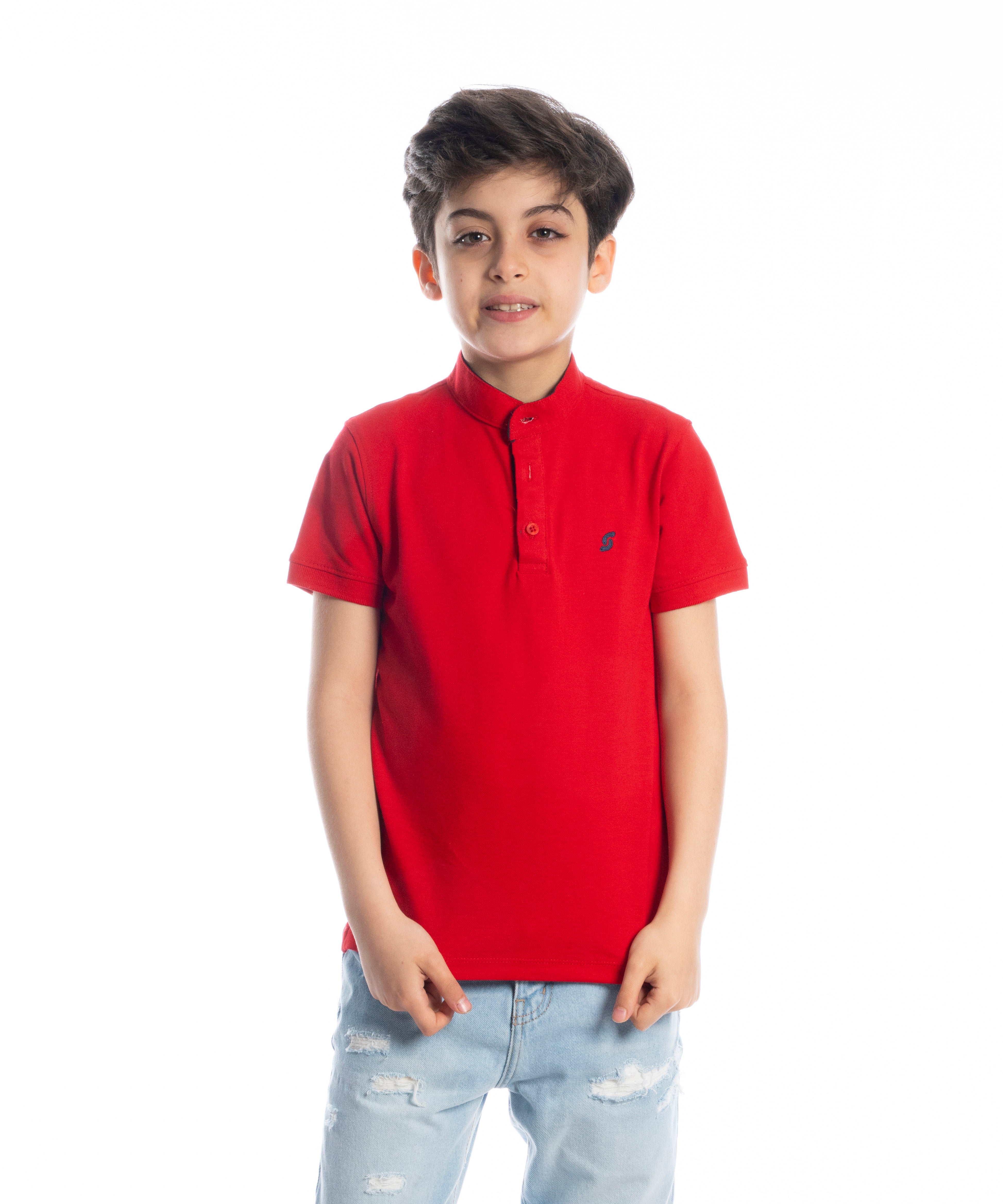 Polo T Shirt - Boys - Plain