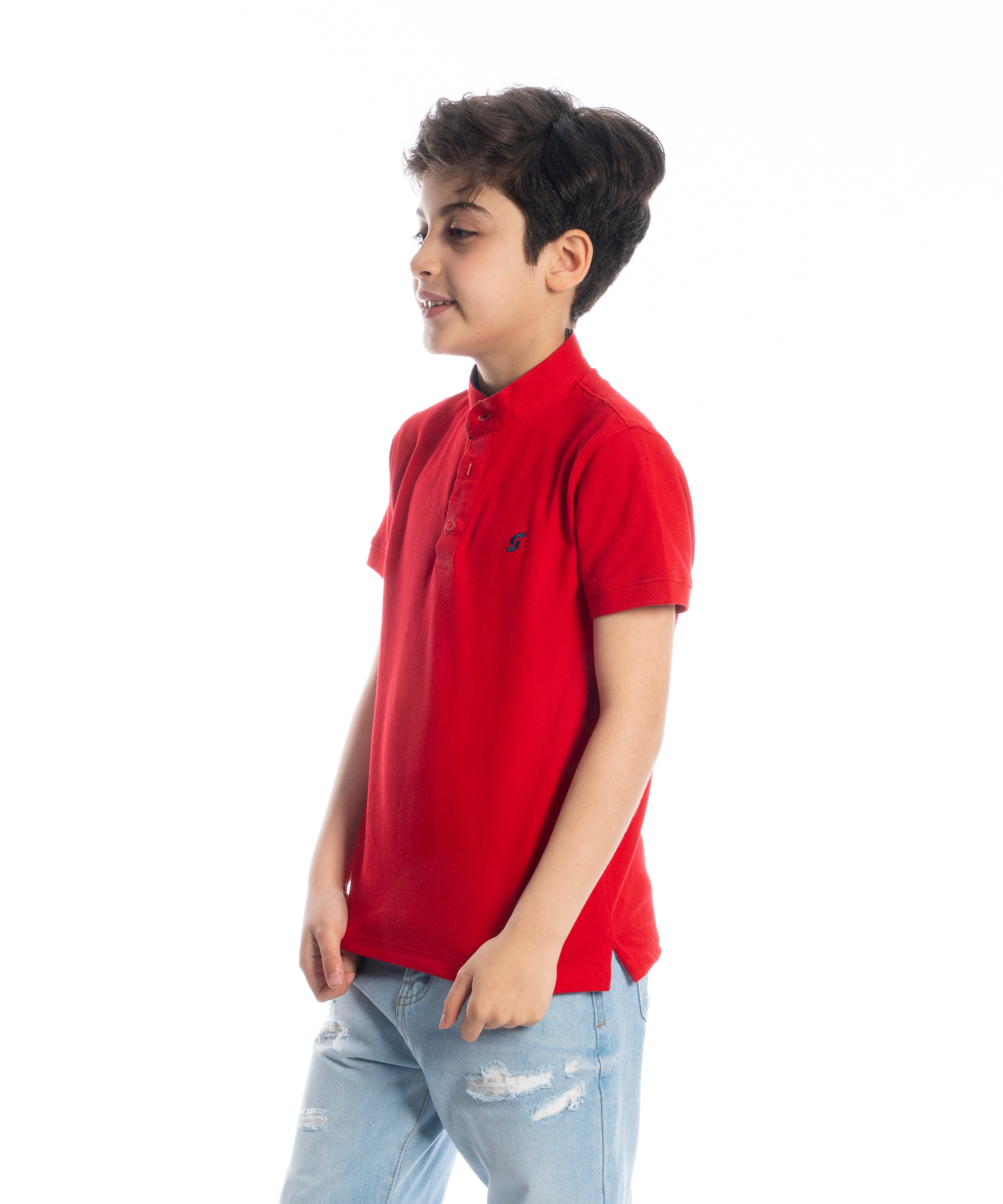 Polo T Shirt - Boys - Plain