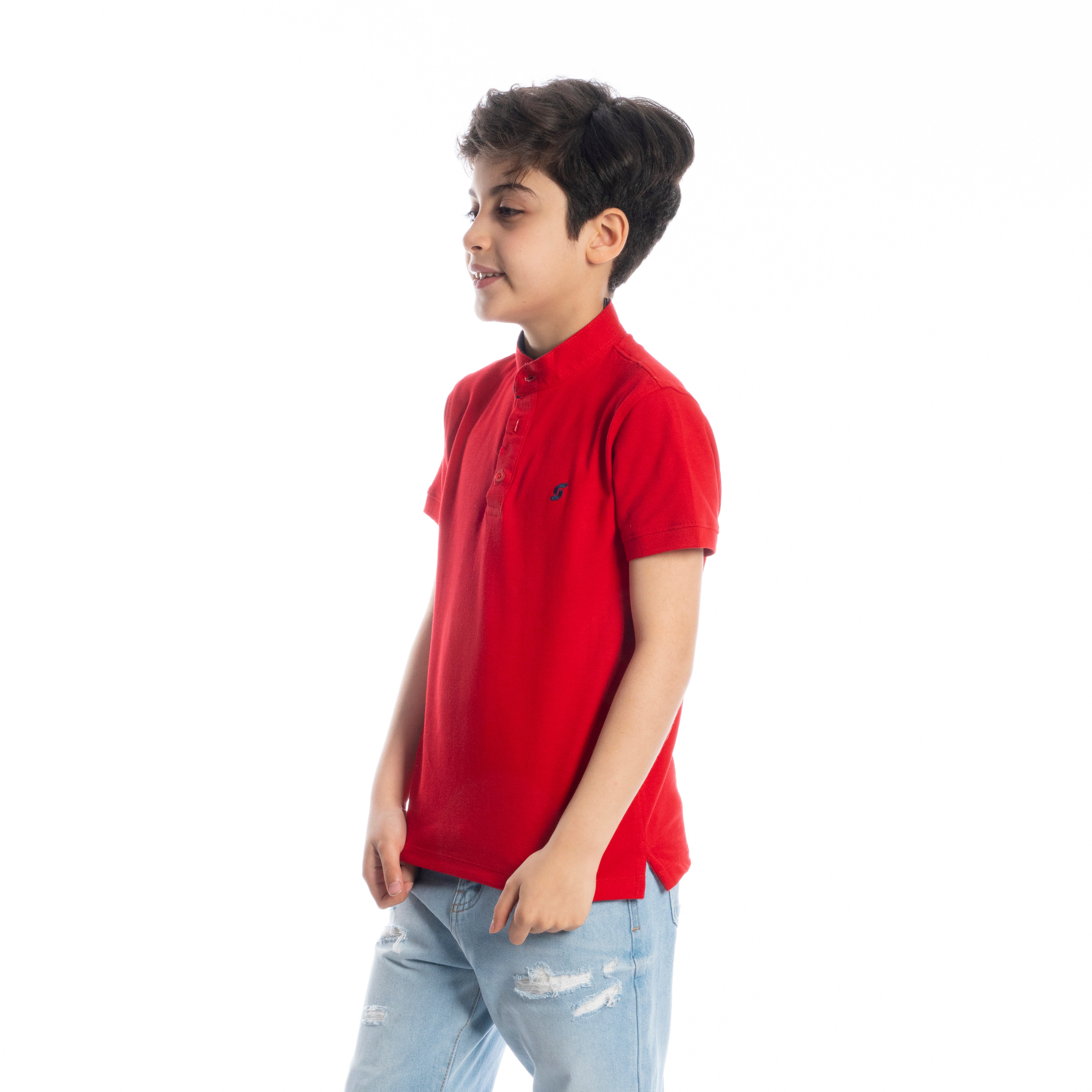 Polo T Shirt - Boys - Plain
