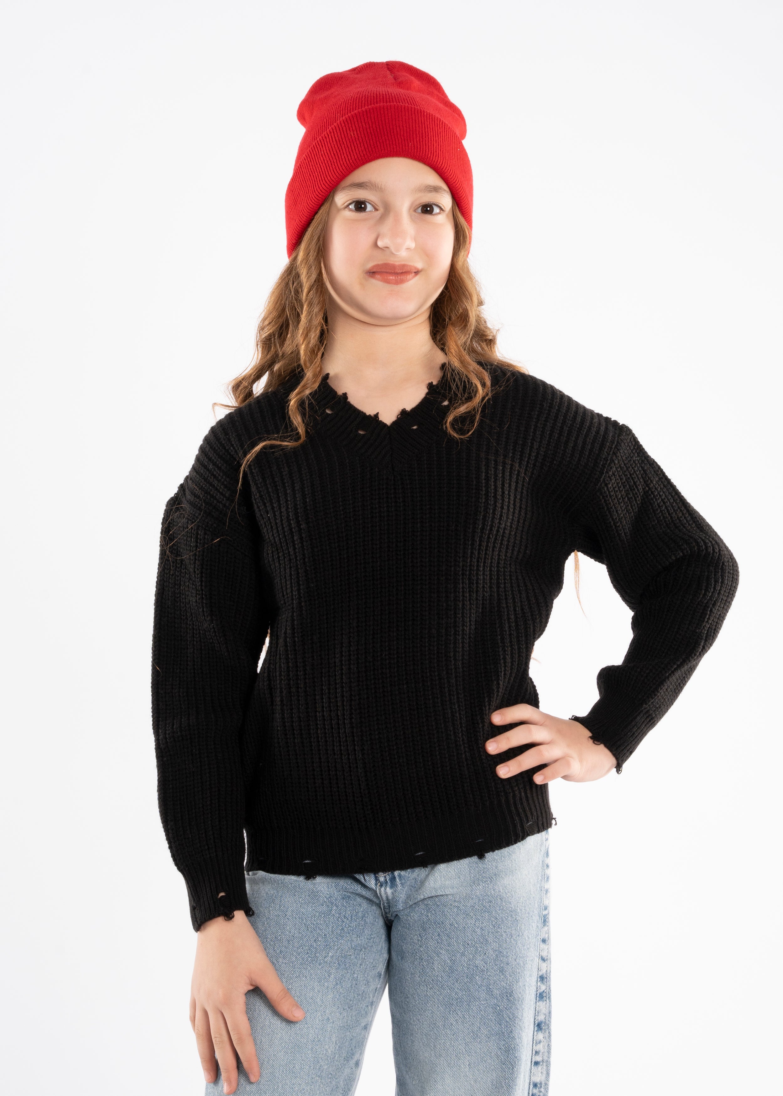 Pullover - Girls - Wool