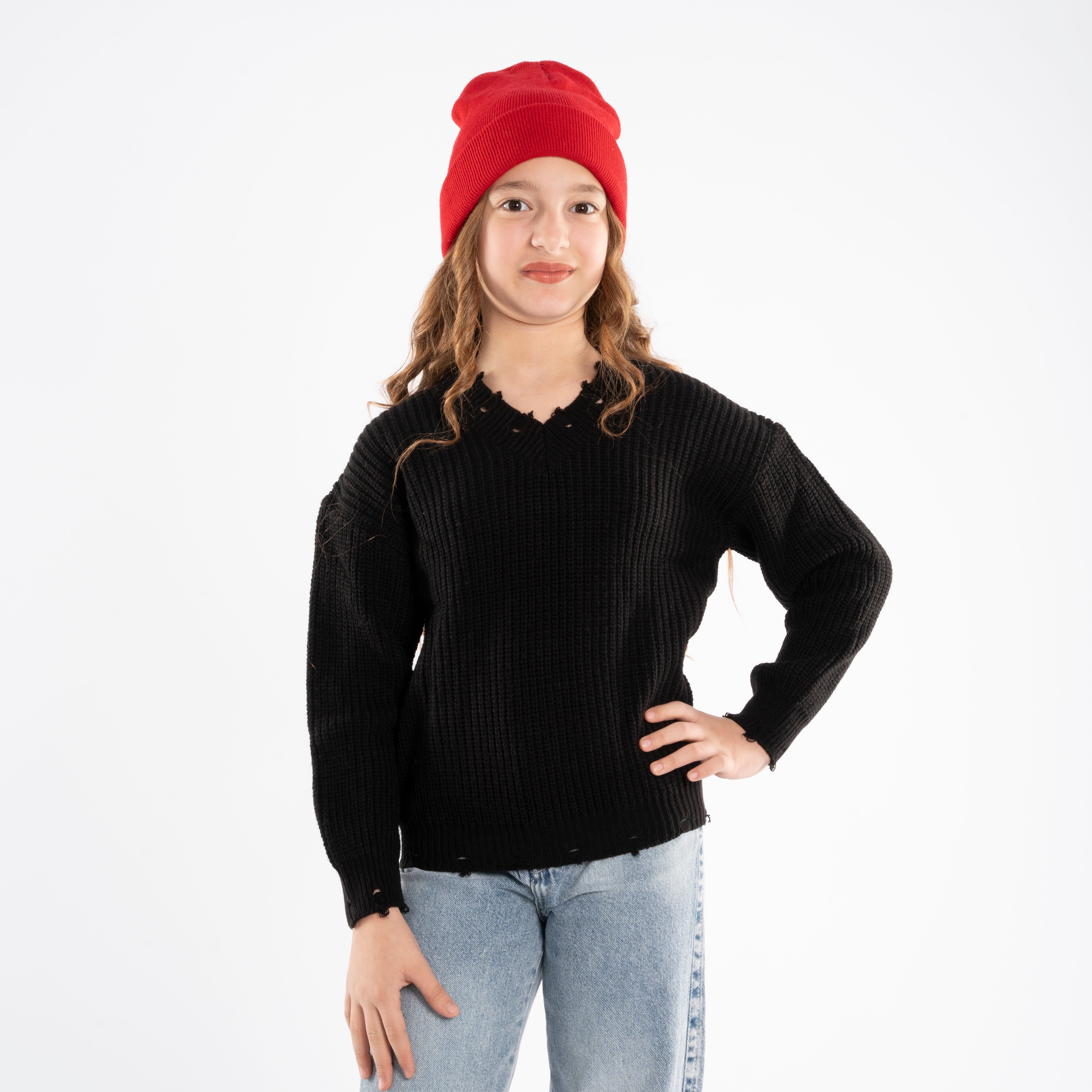 Pullover - Girls - Wool
