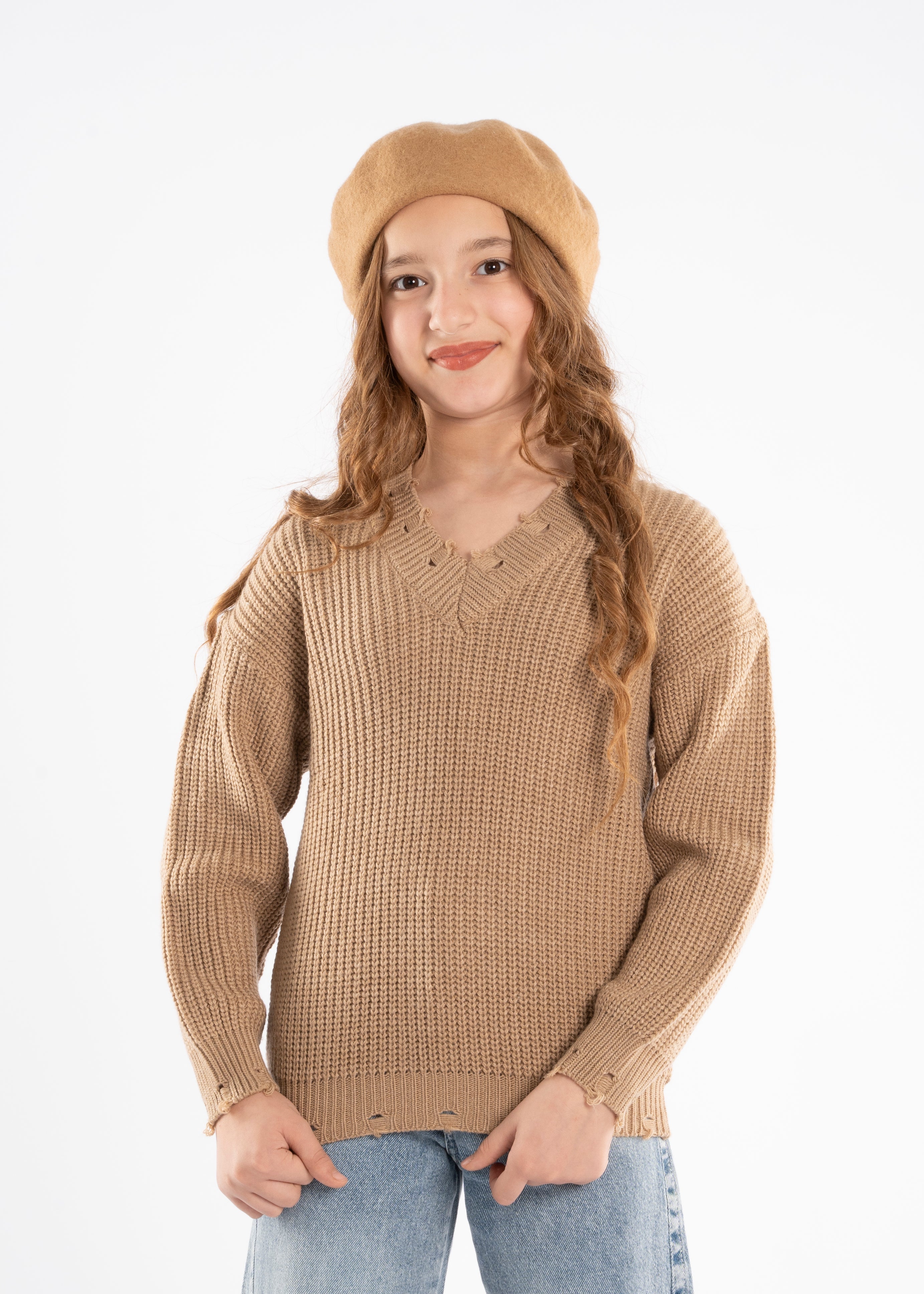 Pullover - Girls - Wool