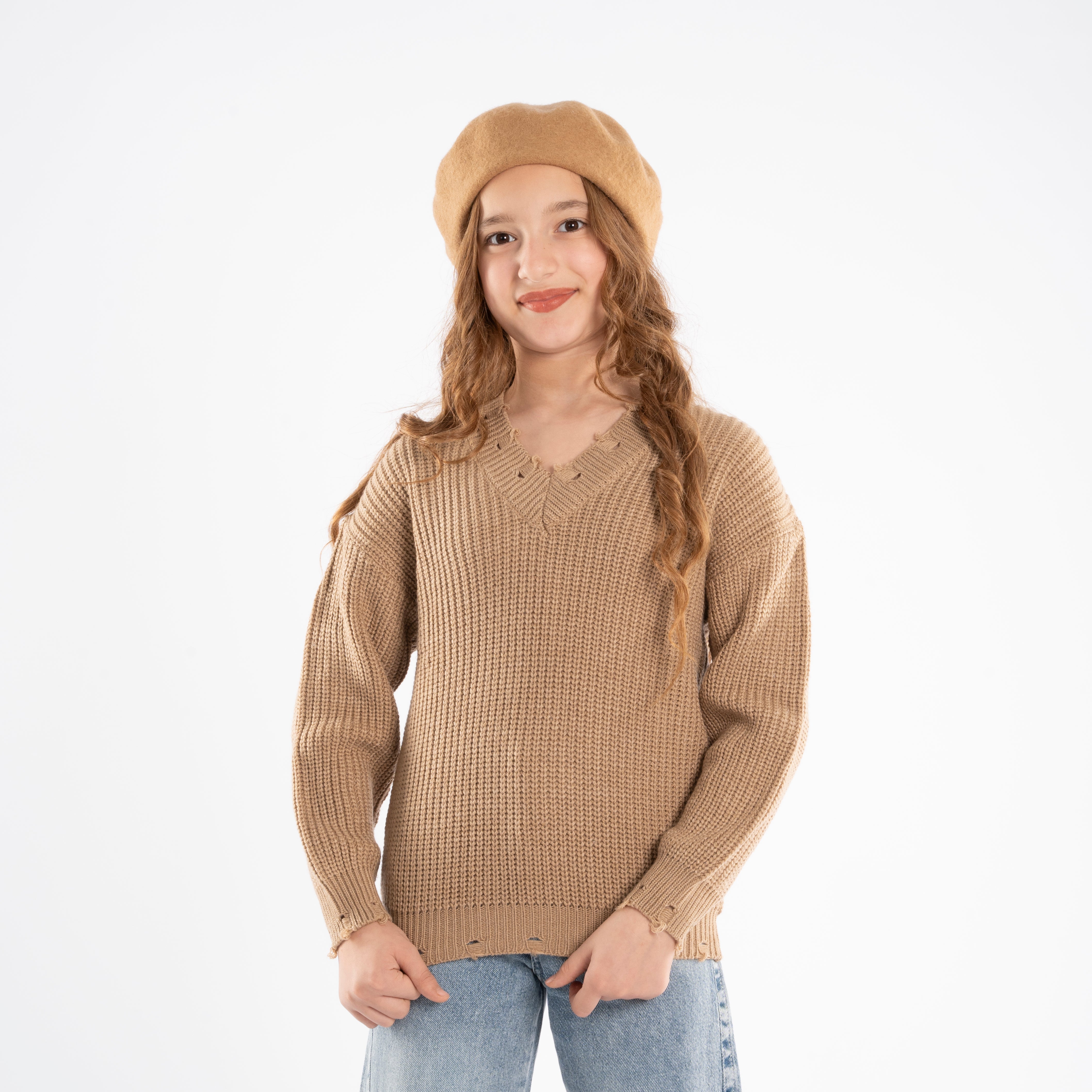 Pullover - Girls - Wool