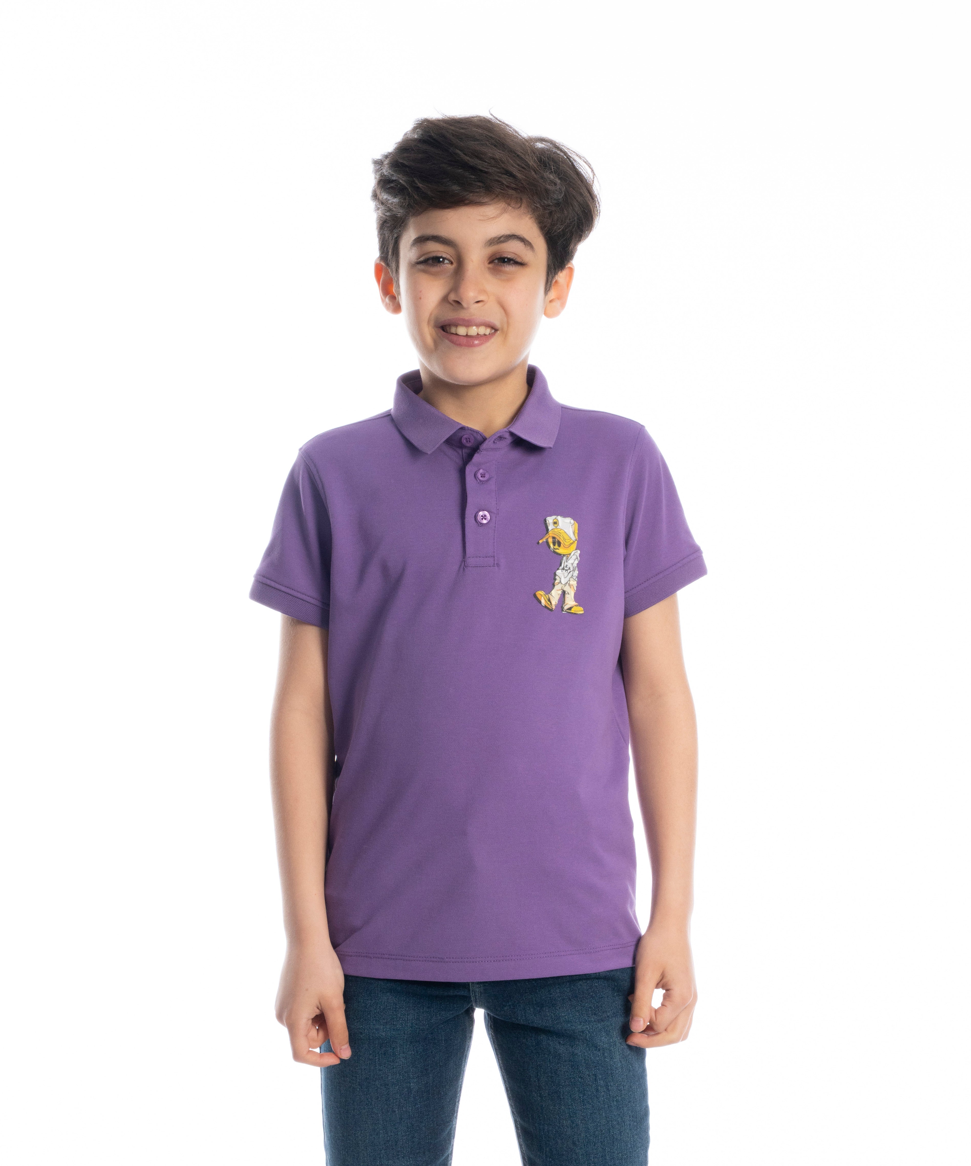 Polo T Shirt - Boys - Printed