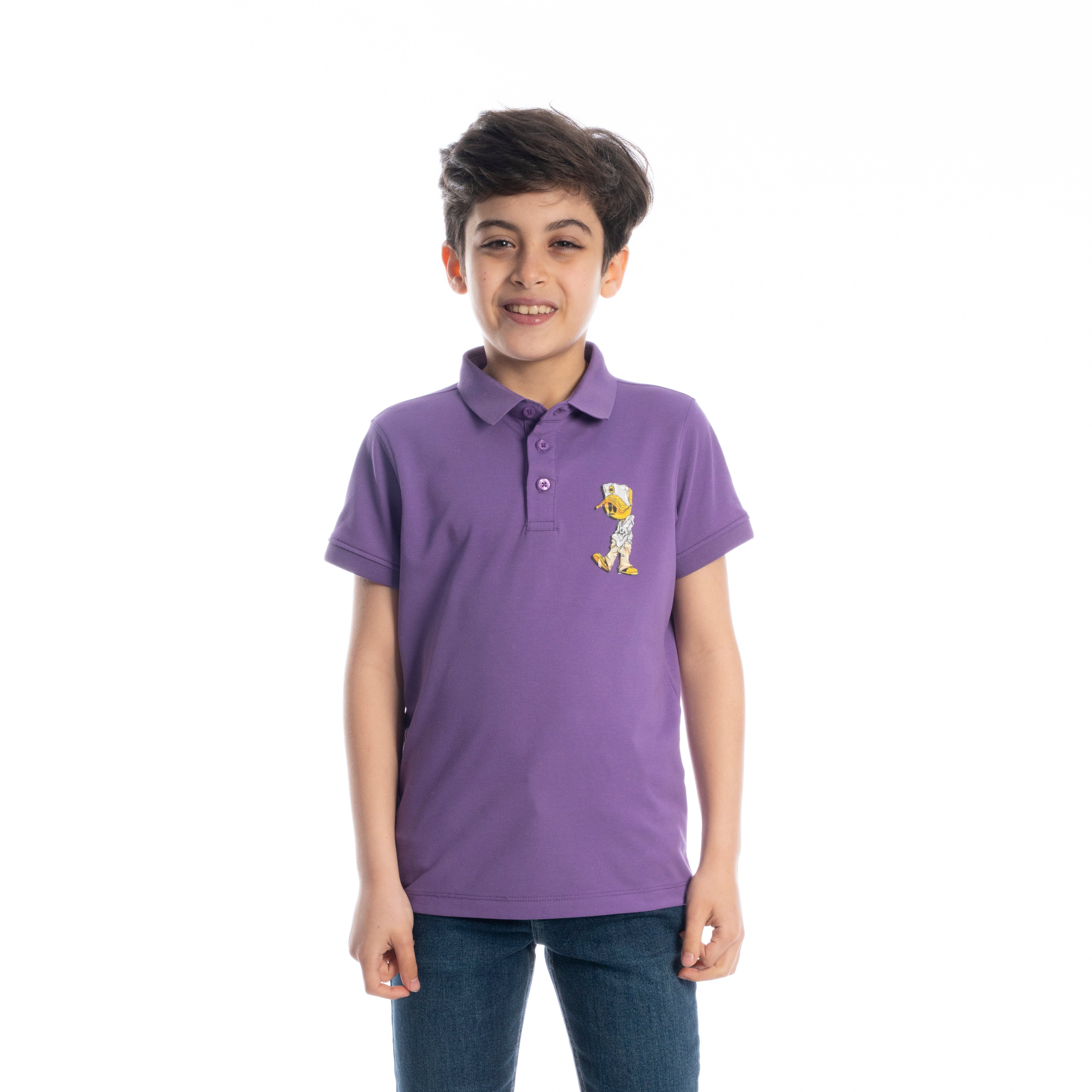 Polo T Shirt - Boys - Printed