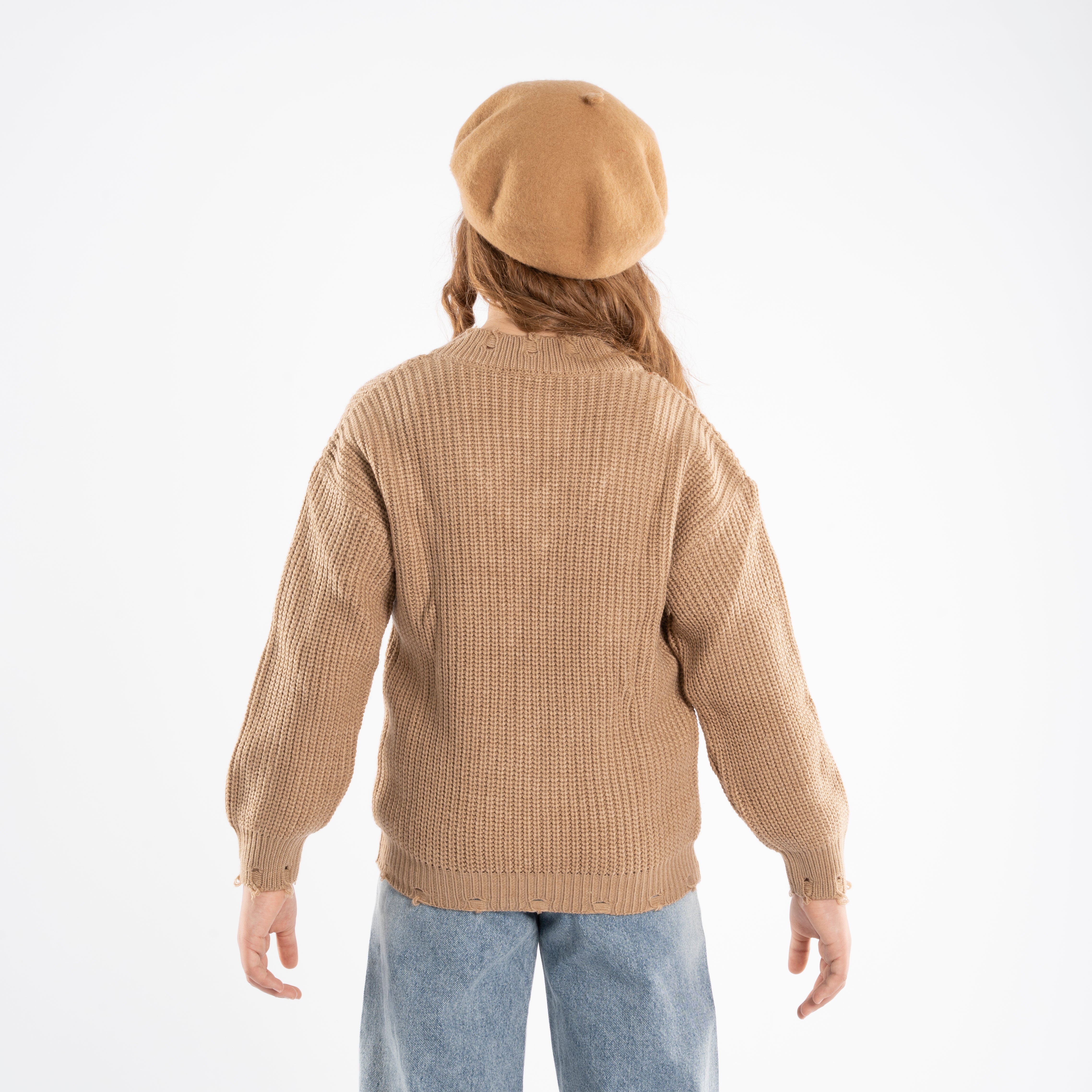 Pullover - Girls - Wool