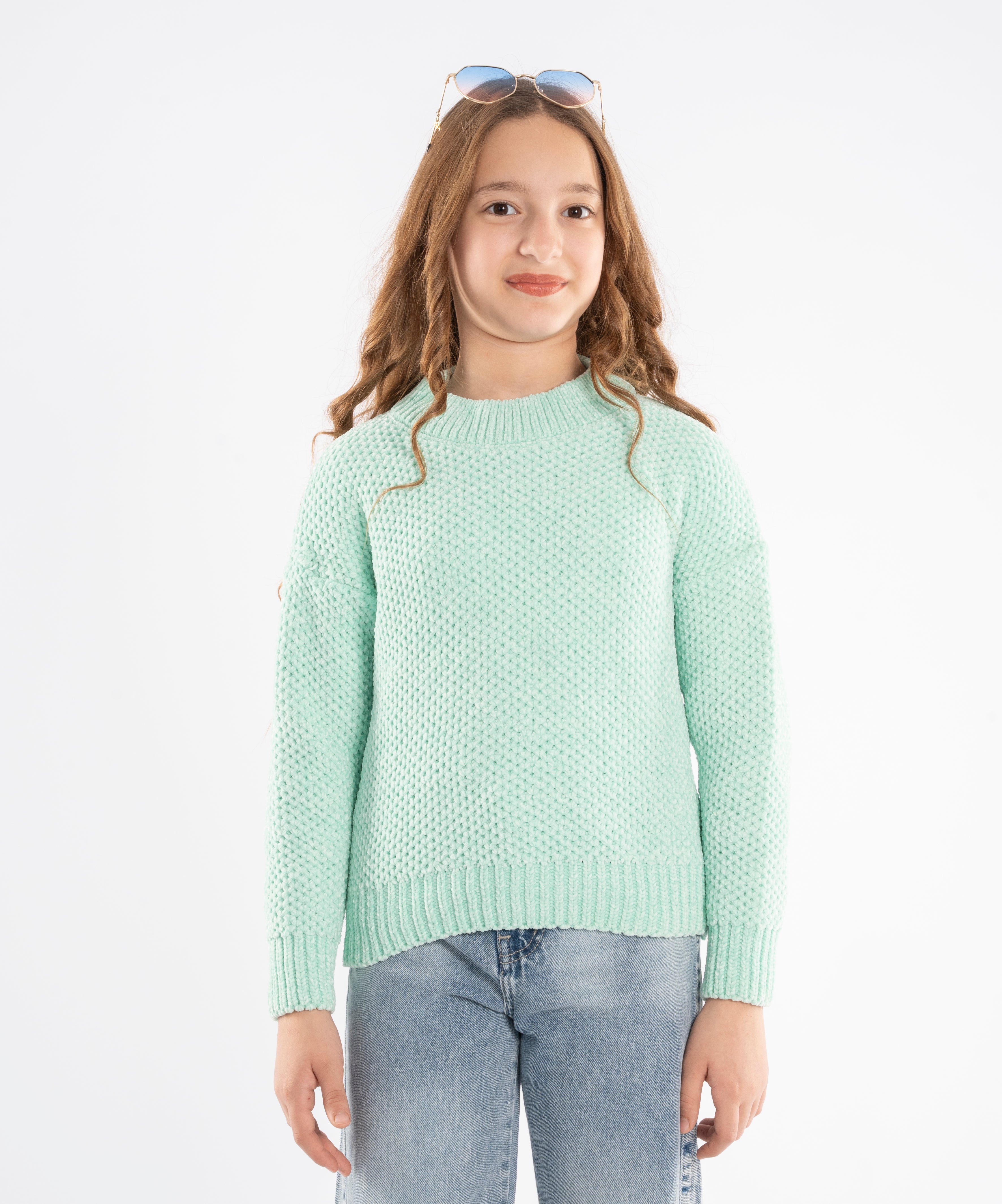 Pullover - Girls - Plain