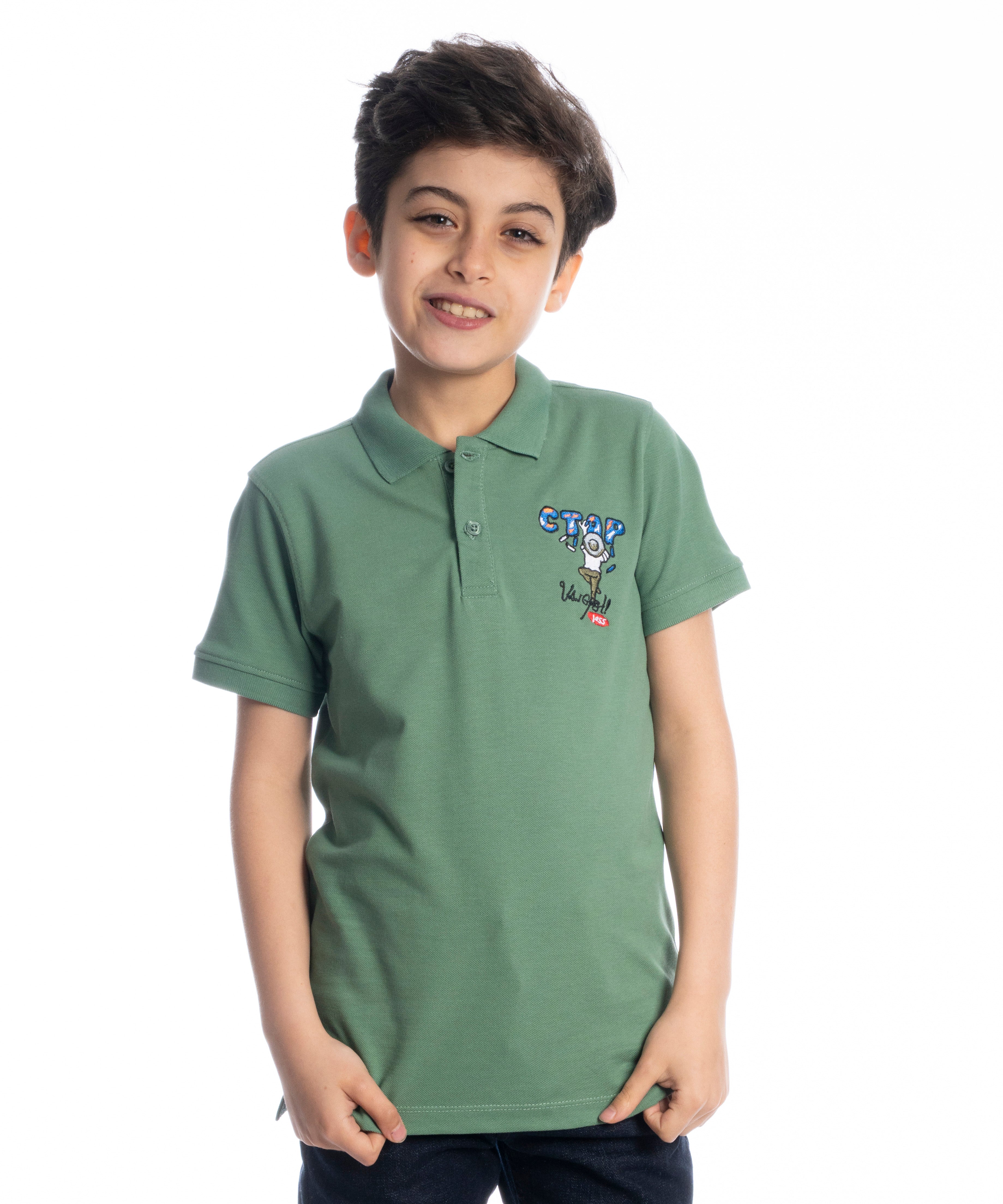 Polo T Shirt - Boys - Printed