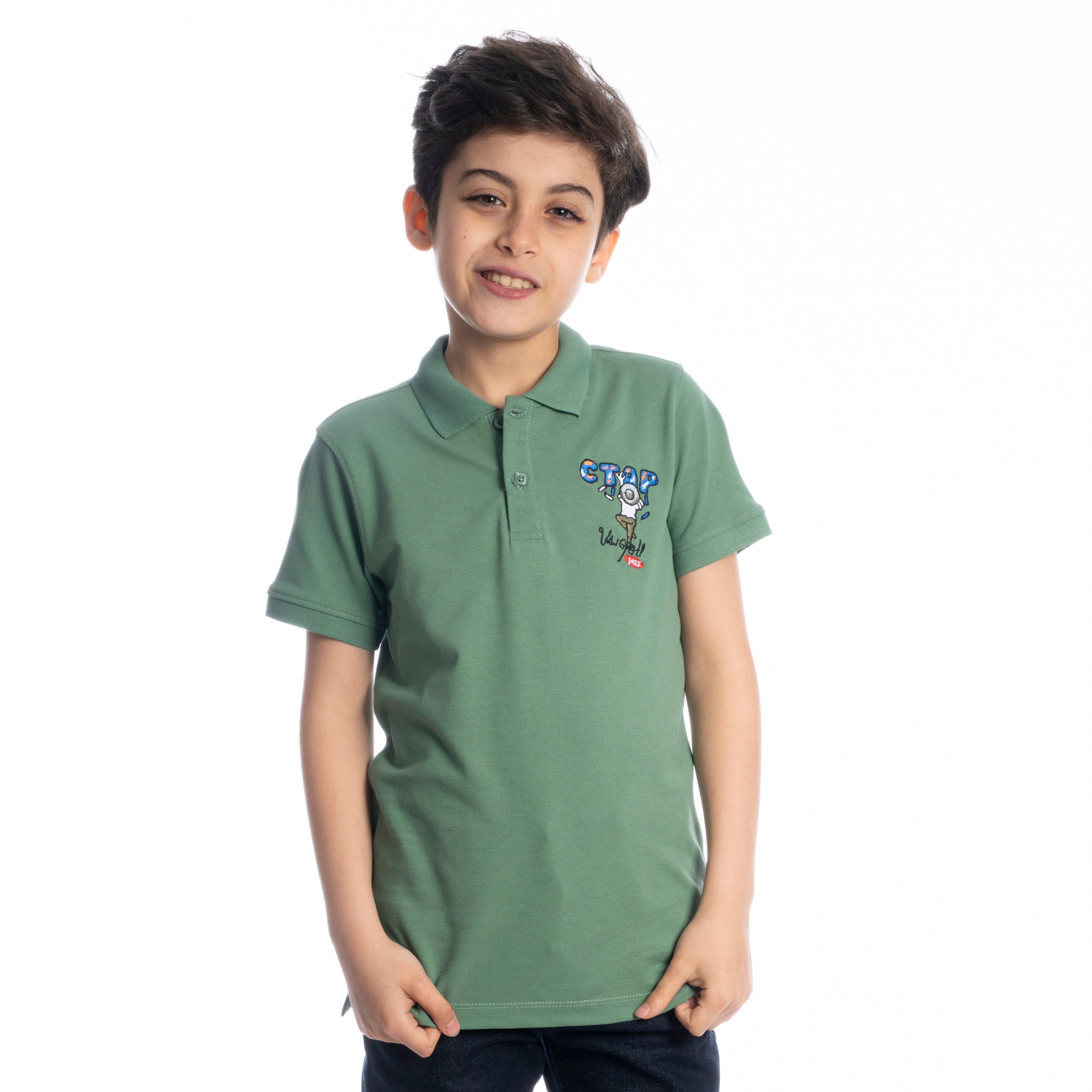 Polo T Shirt - Boys - Printed
