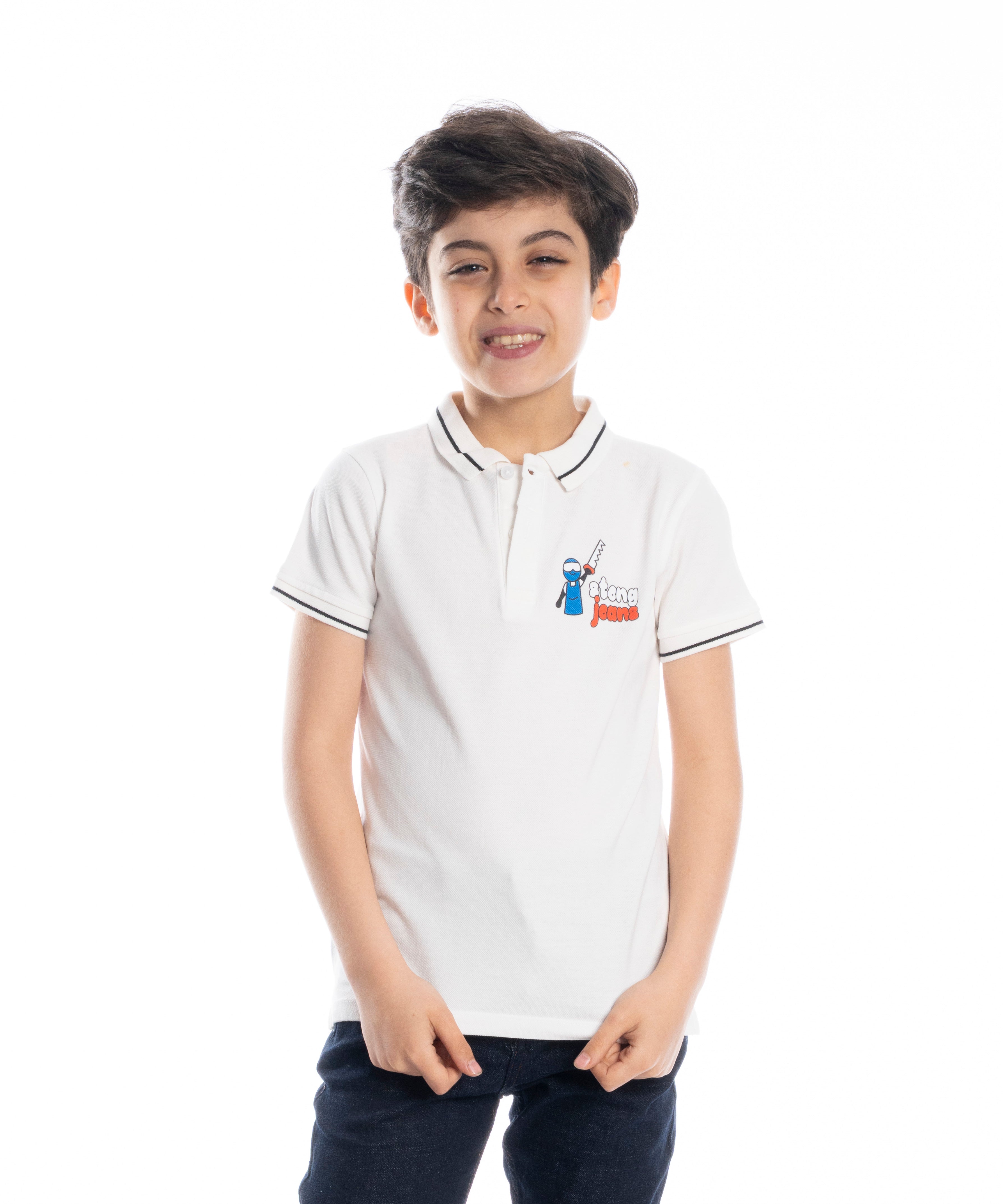Polo T Shirt - Boys - Printed