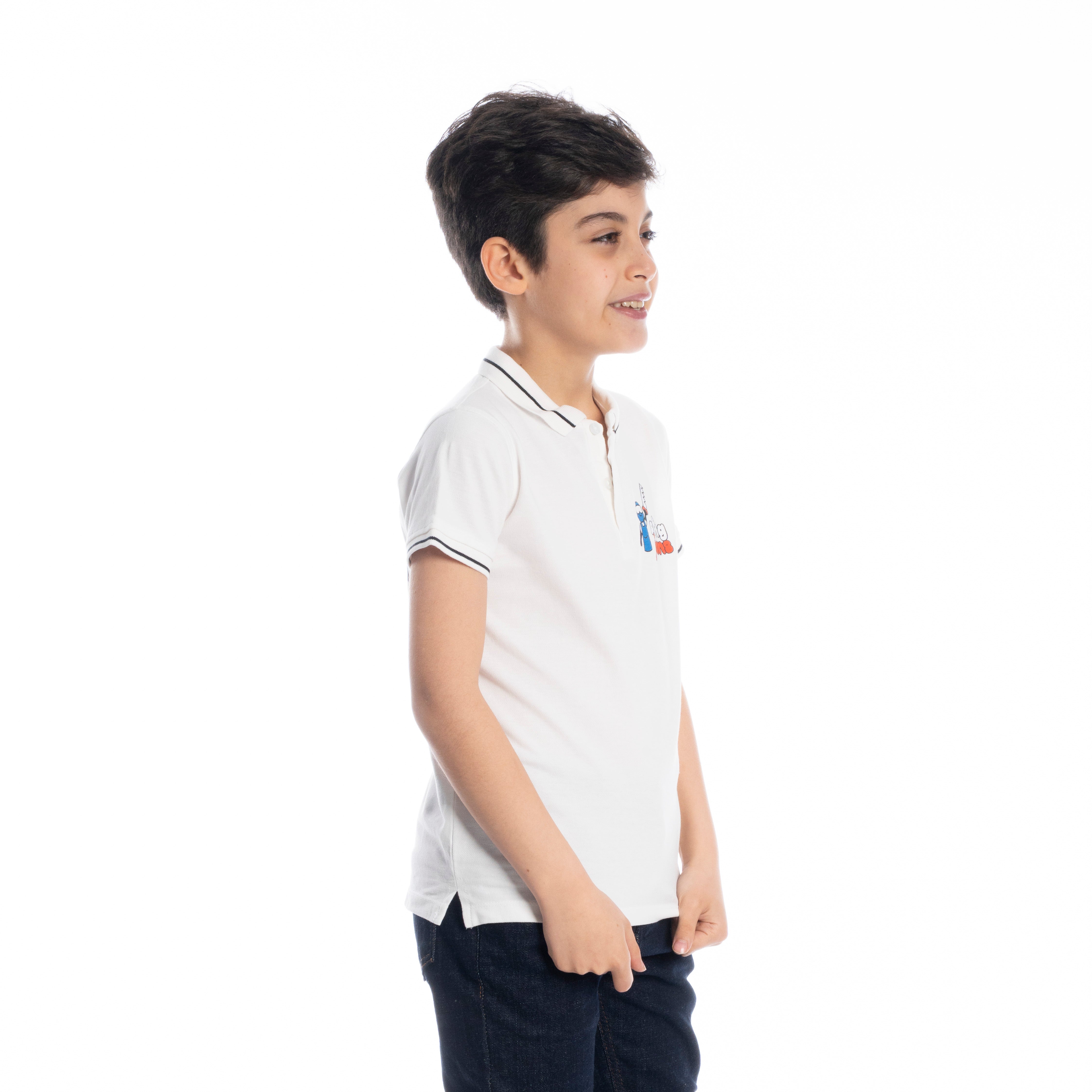 Polo T Shirt - Boys - Printed