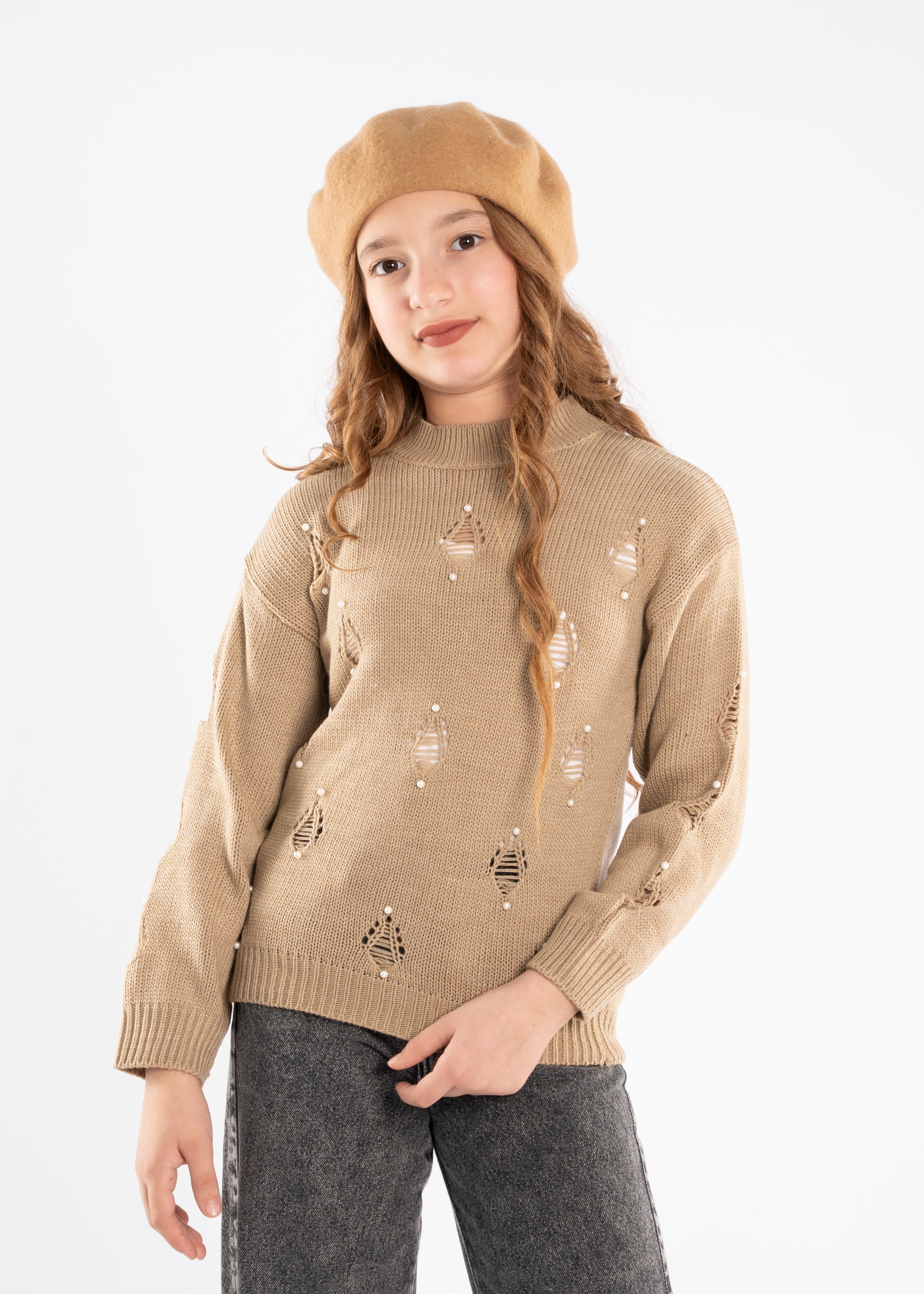 Pullover - Girls - Wool