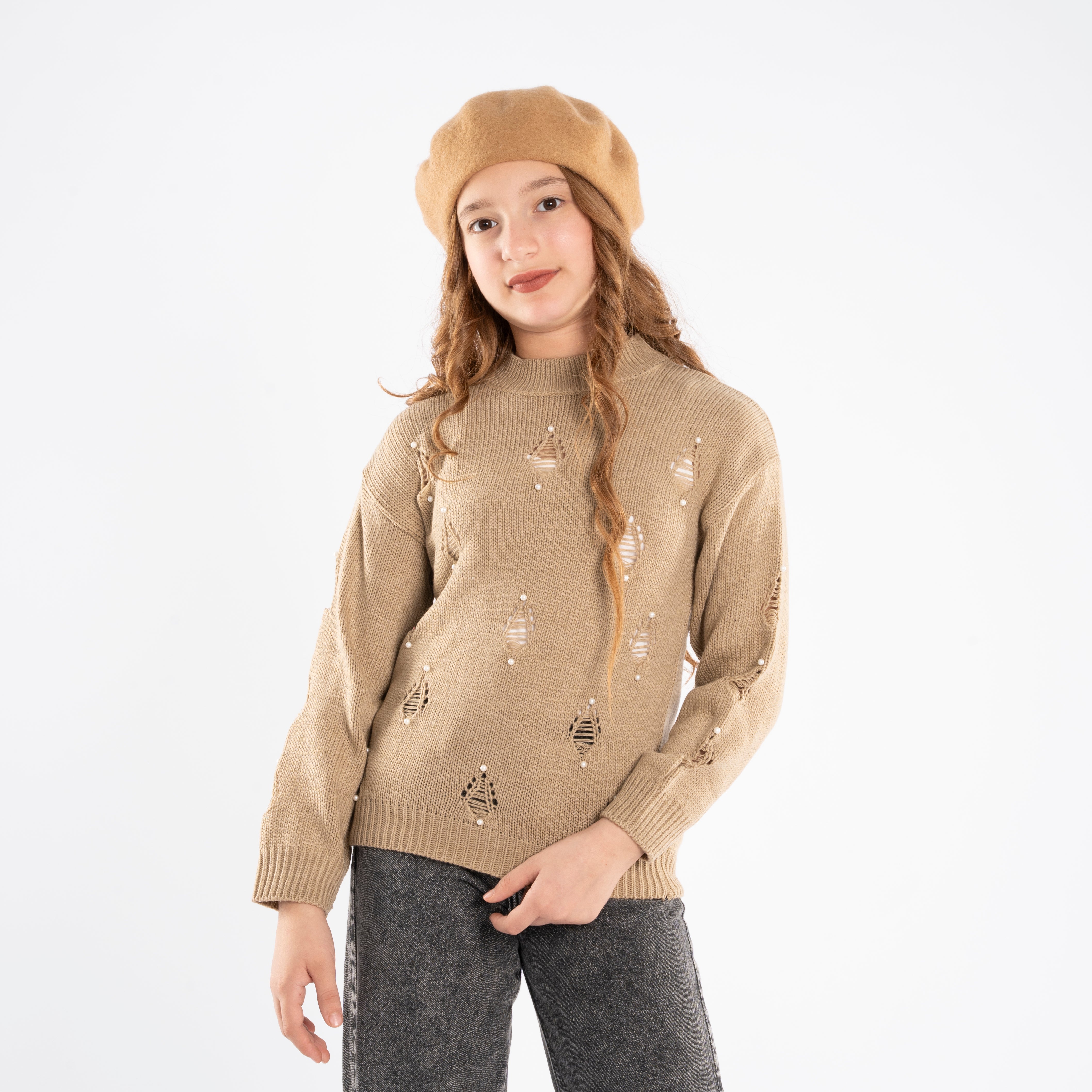 Pullover - Girls - Wool