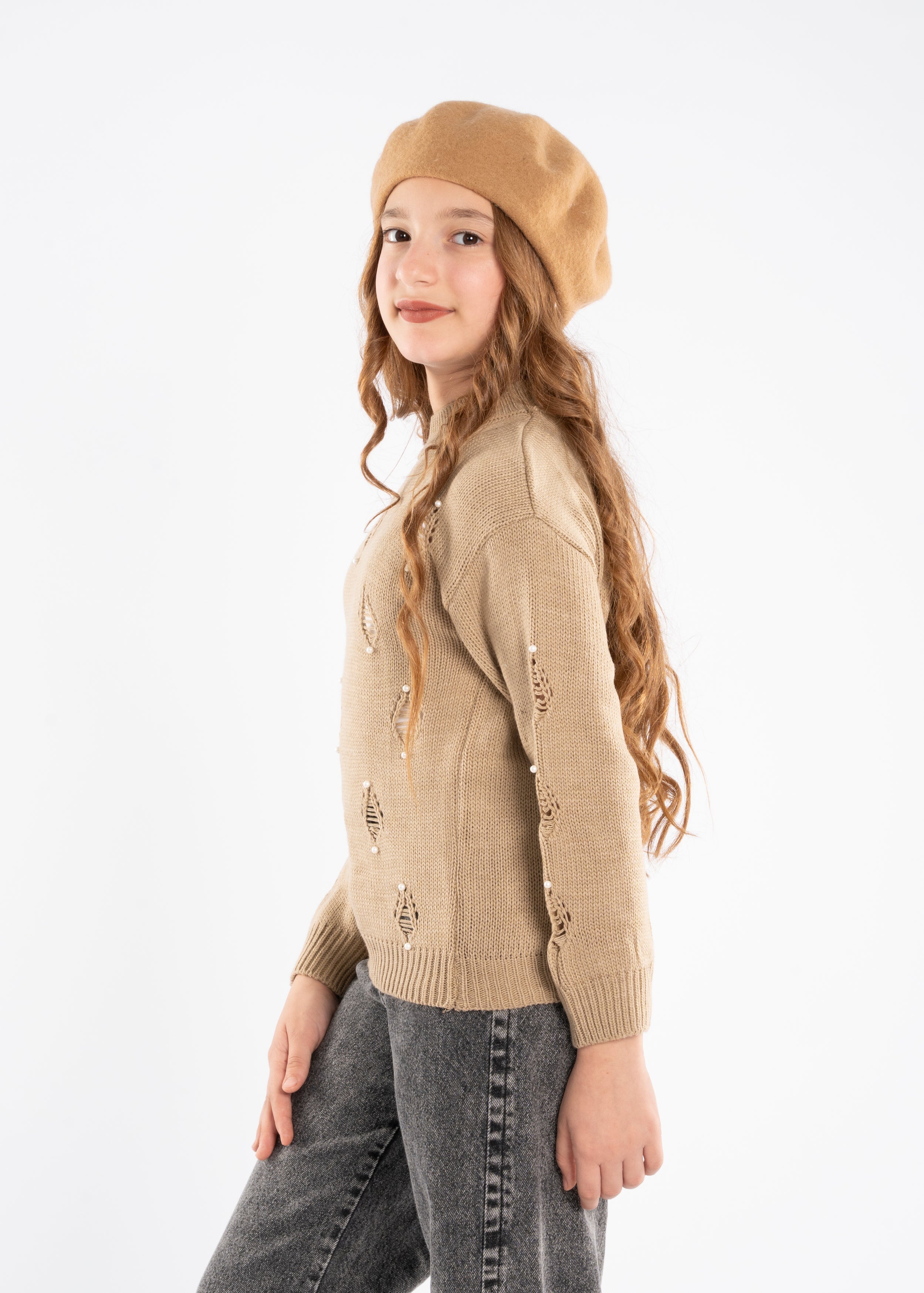 Pullover - Girls - Wool