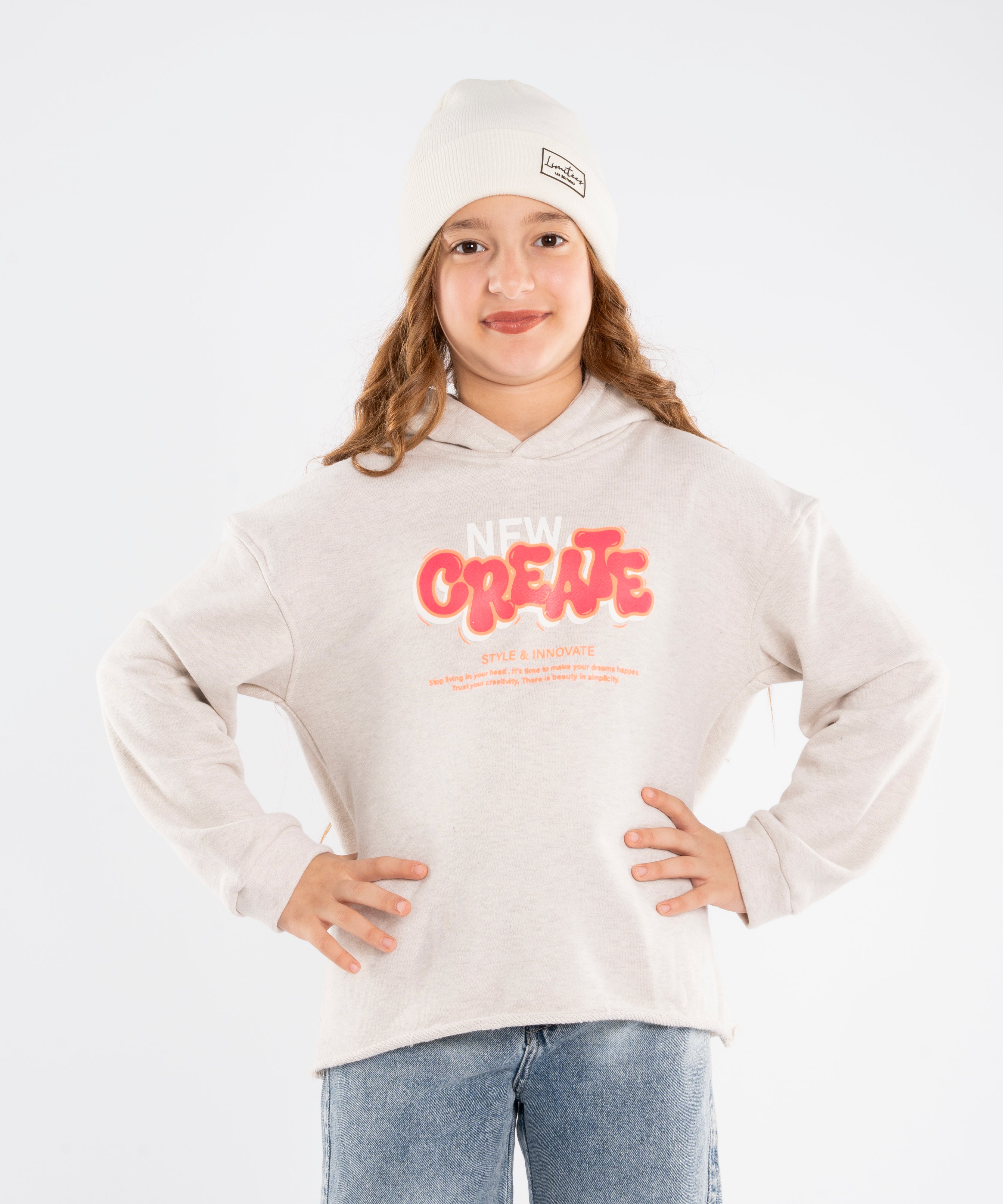 Hoodie - Girls - Printed