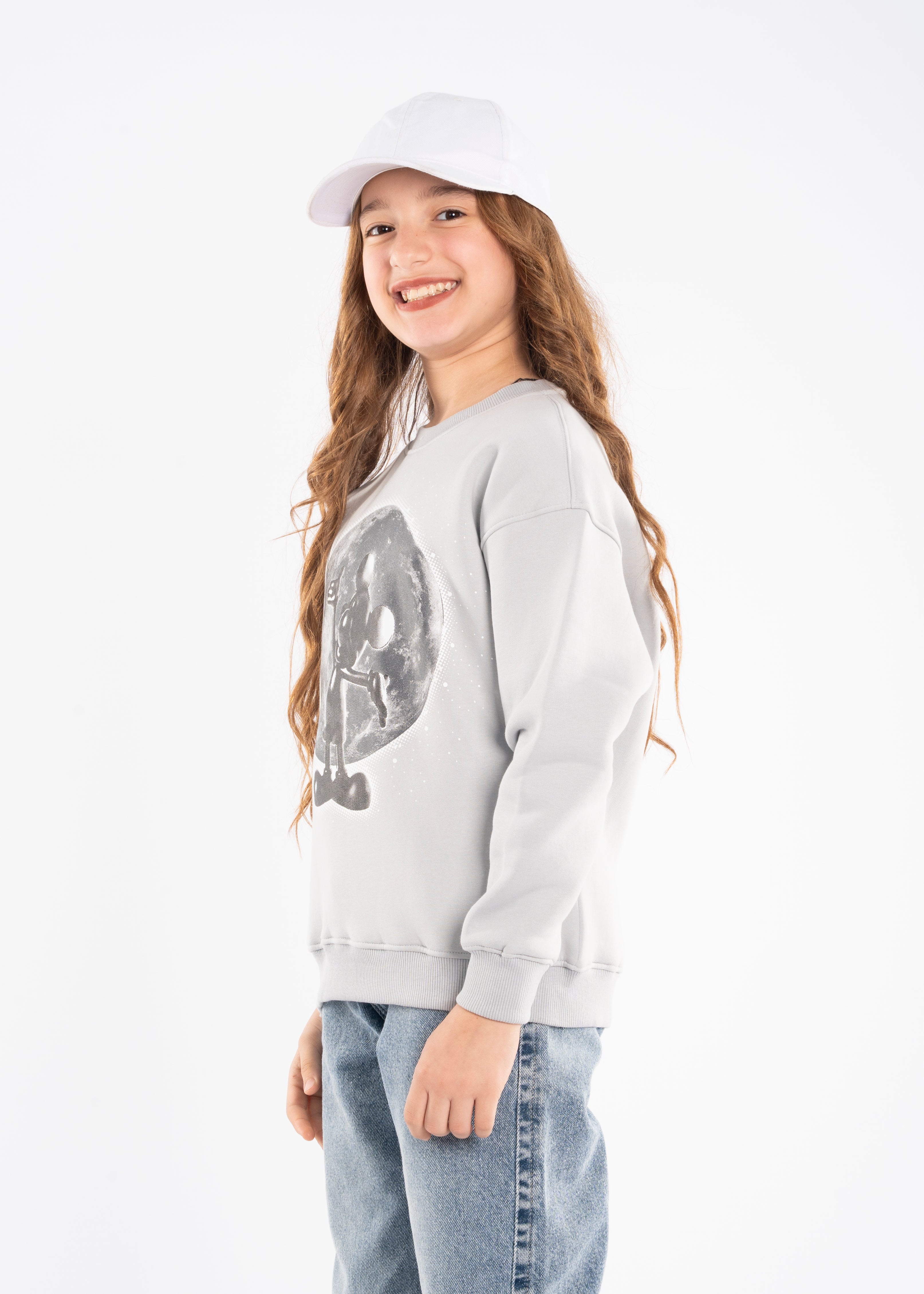Sweatshirt - Girls - Printed