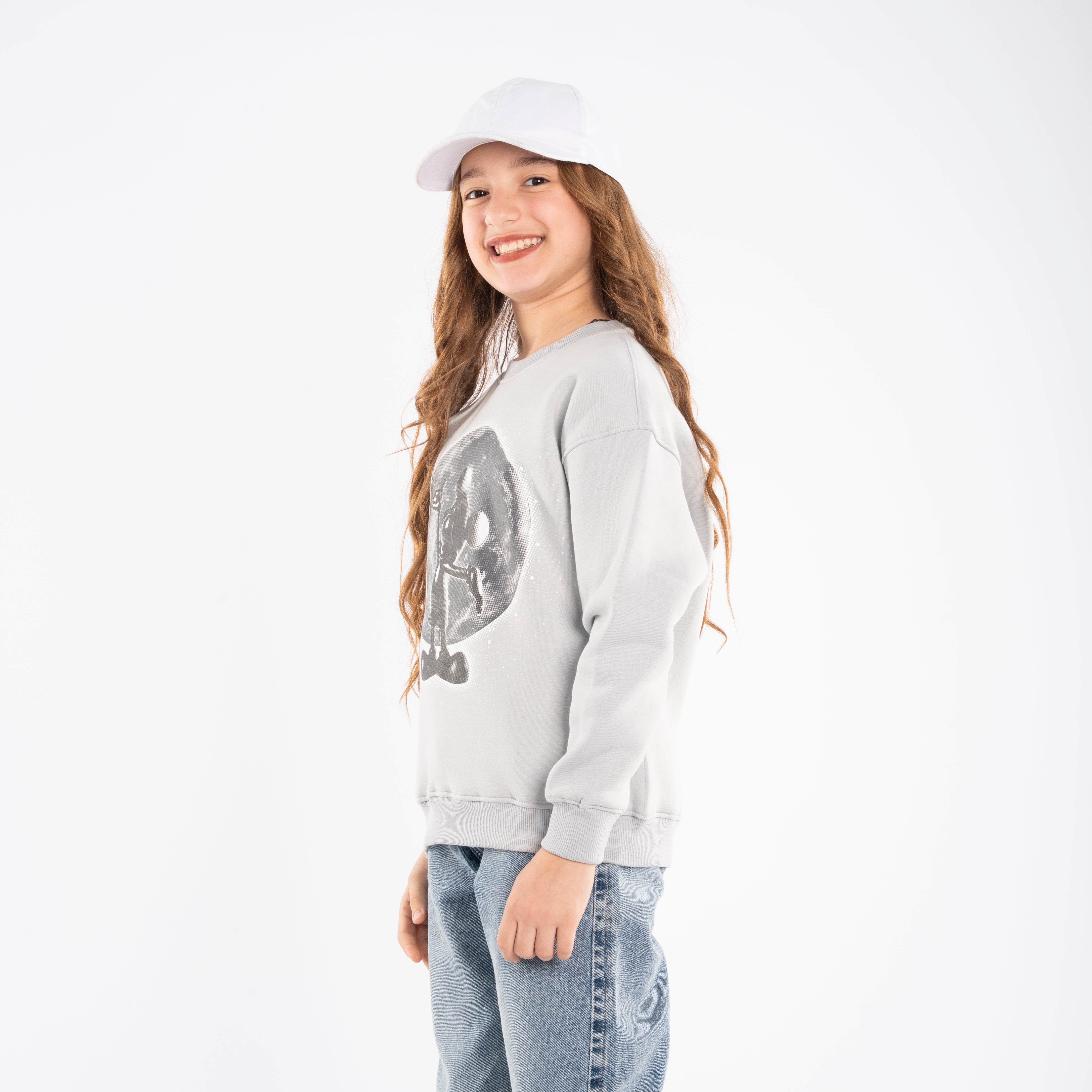 Sweatshirt - Girls - Printed