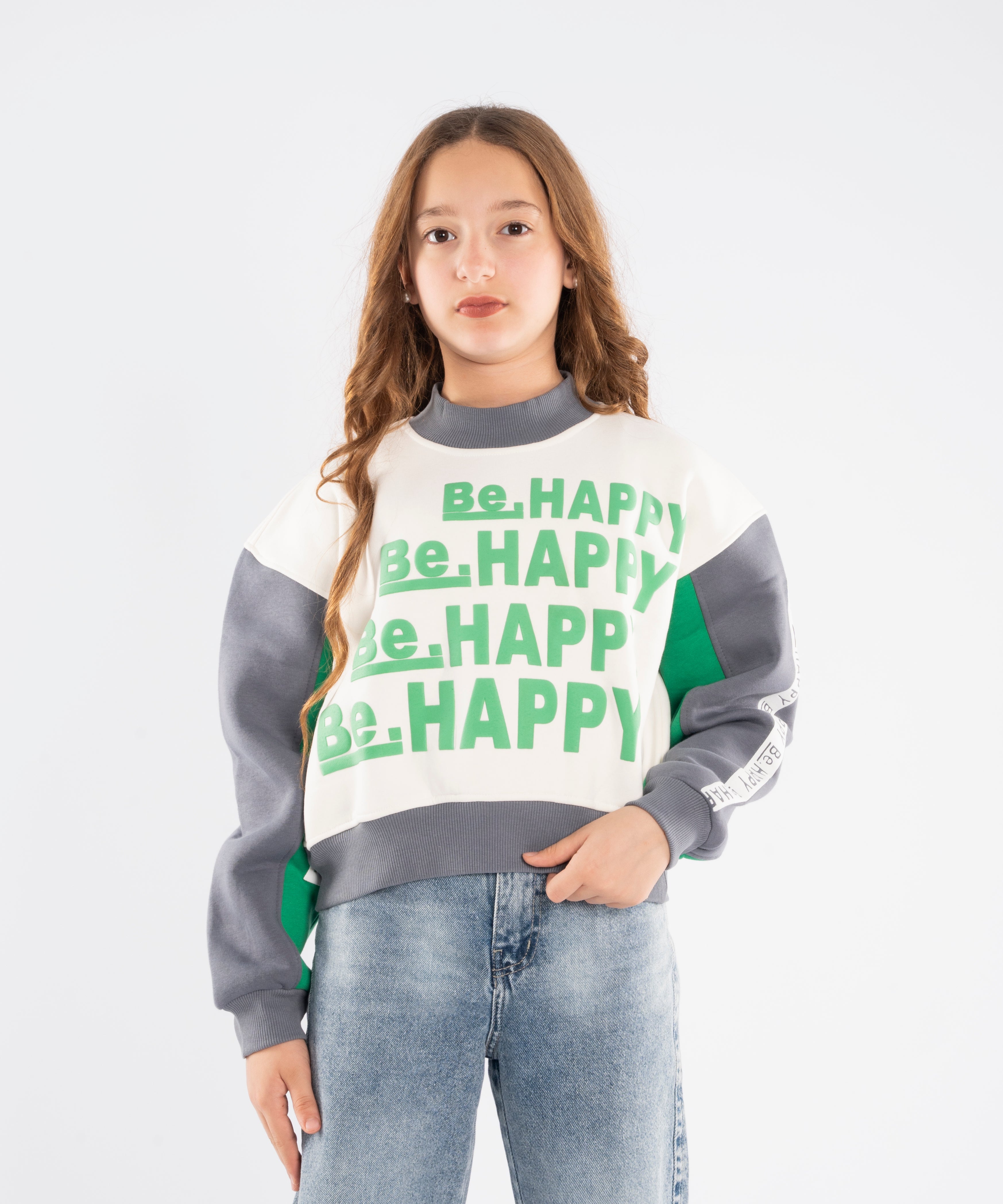 Sweatshirt - Girls - Printed