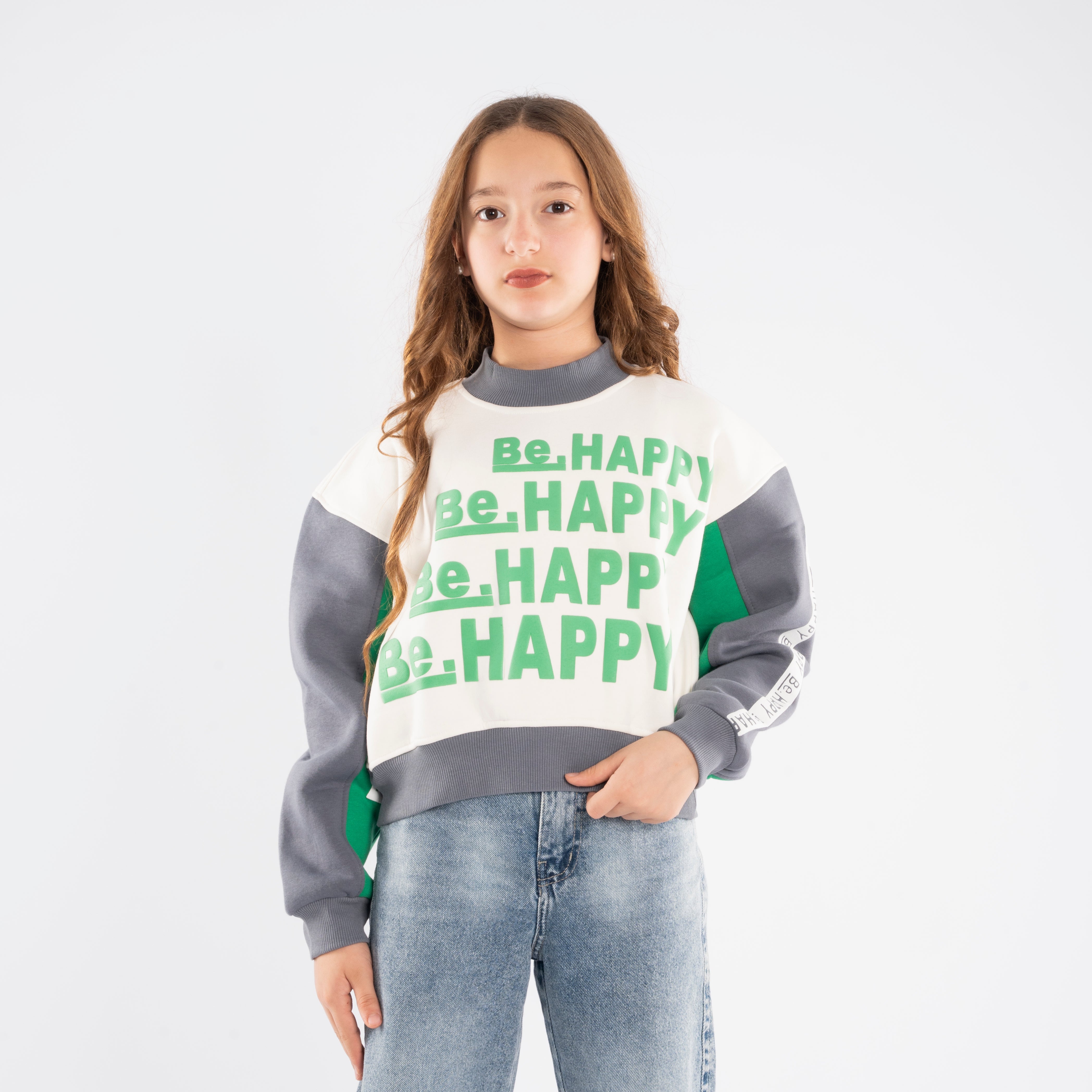 Sweatshirt - Girls - Printed