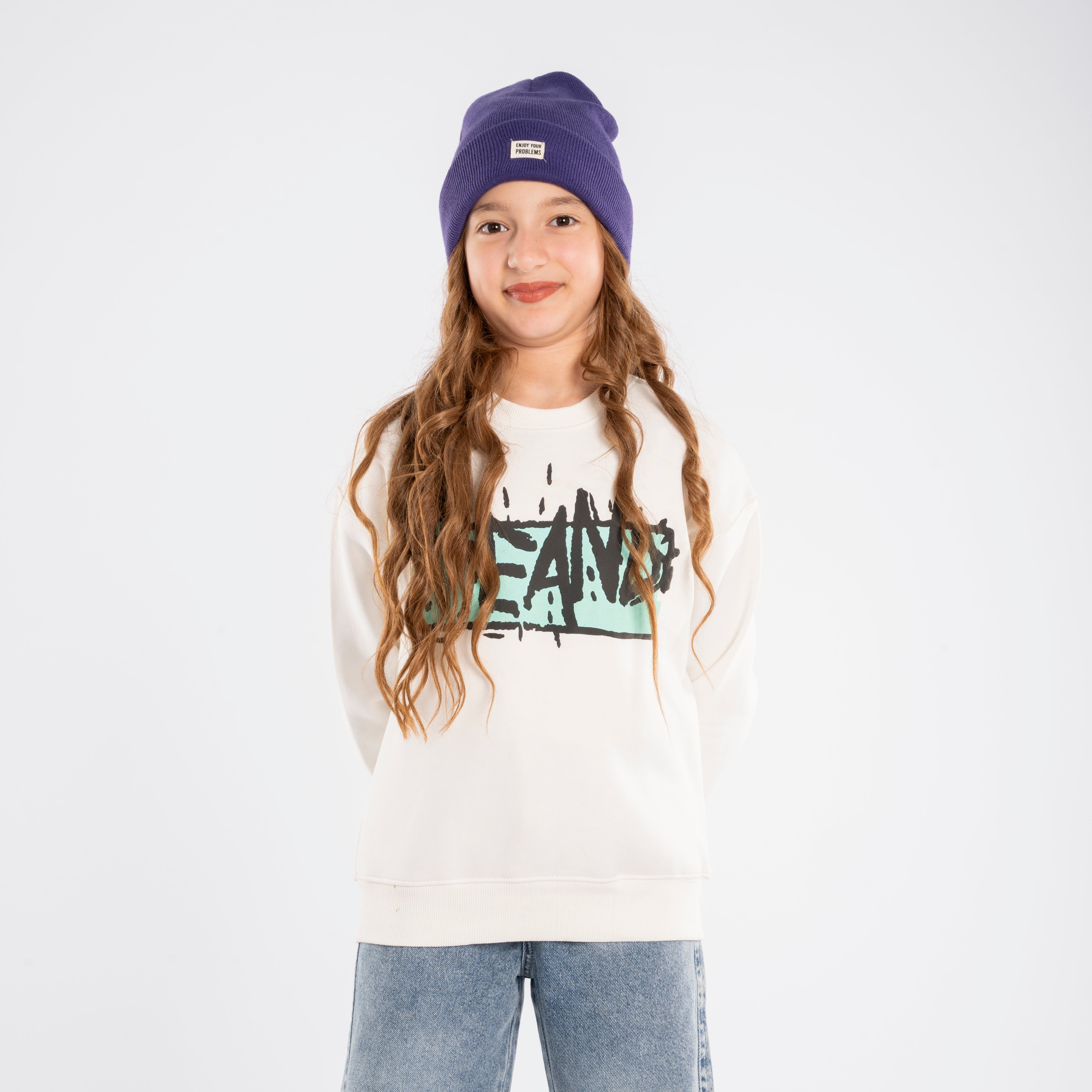 Sweatshirt - Girls - Printed