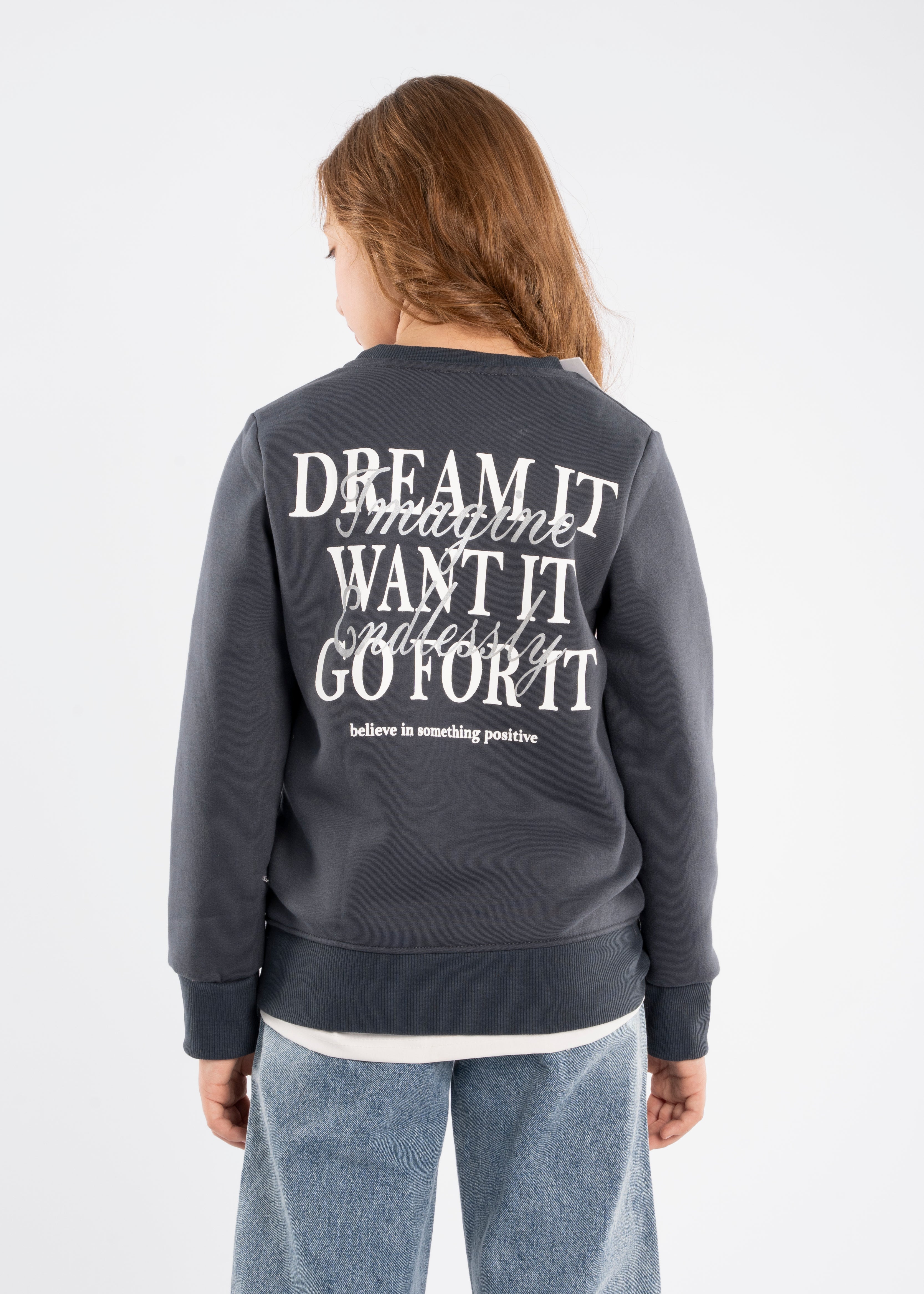 Sweatshirt - Girls - Printed