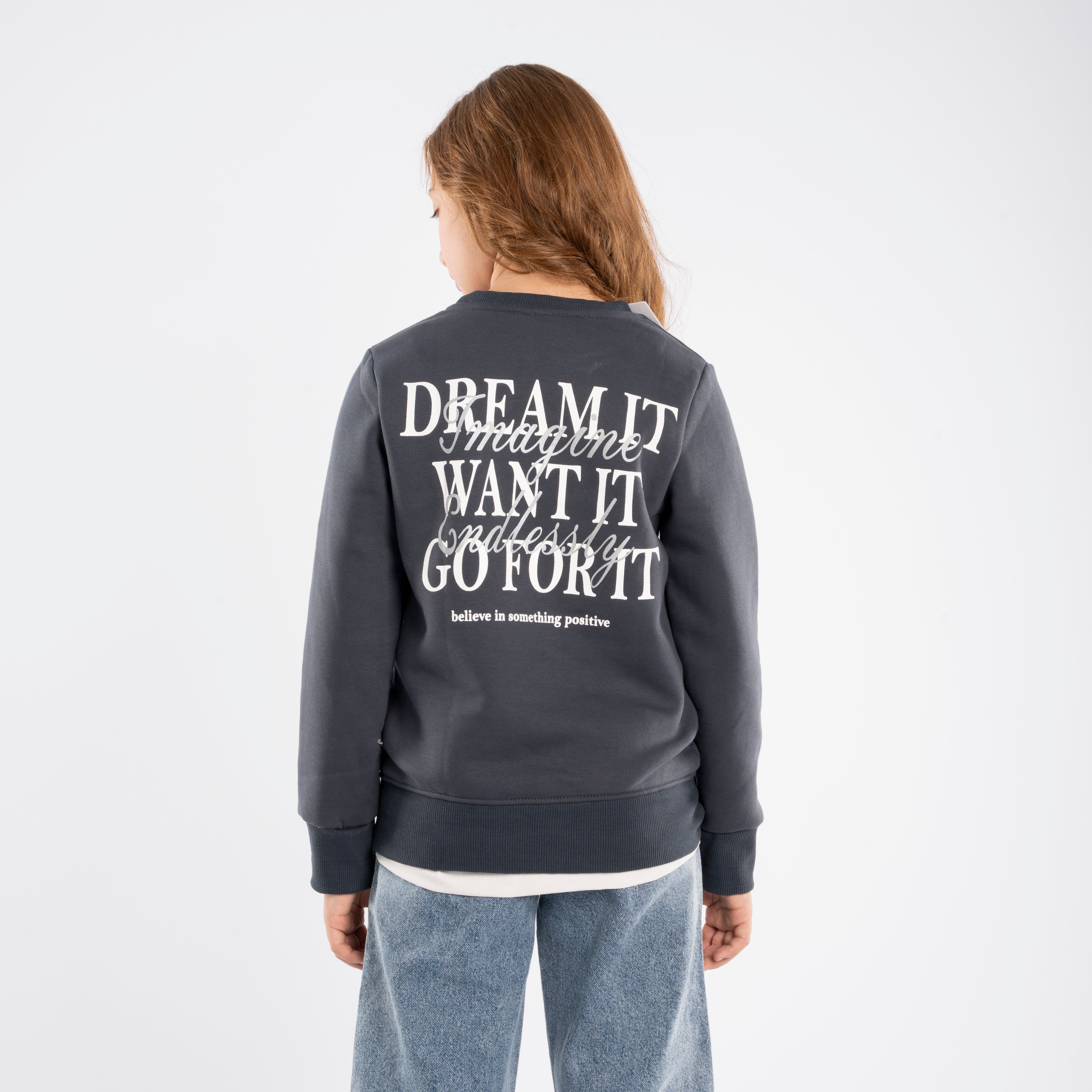 Sweatshirt - Girls - Printed