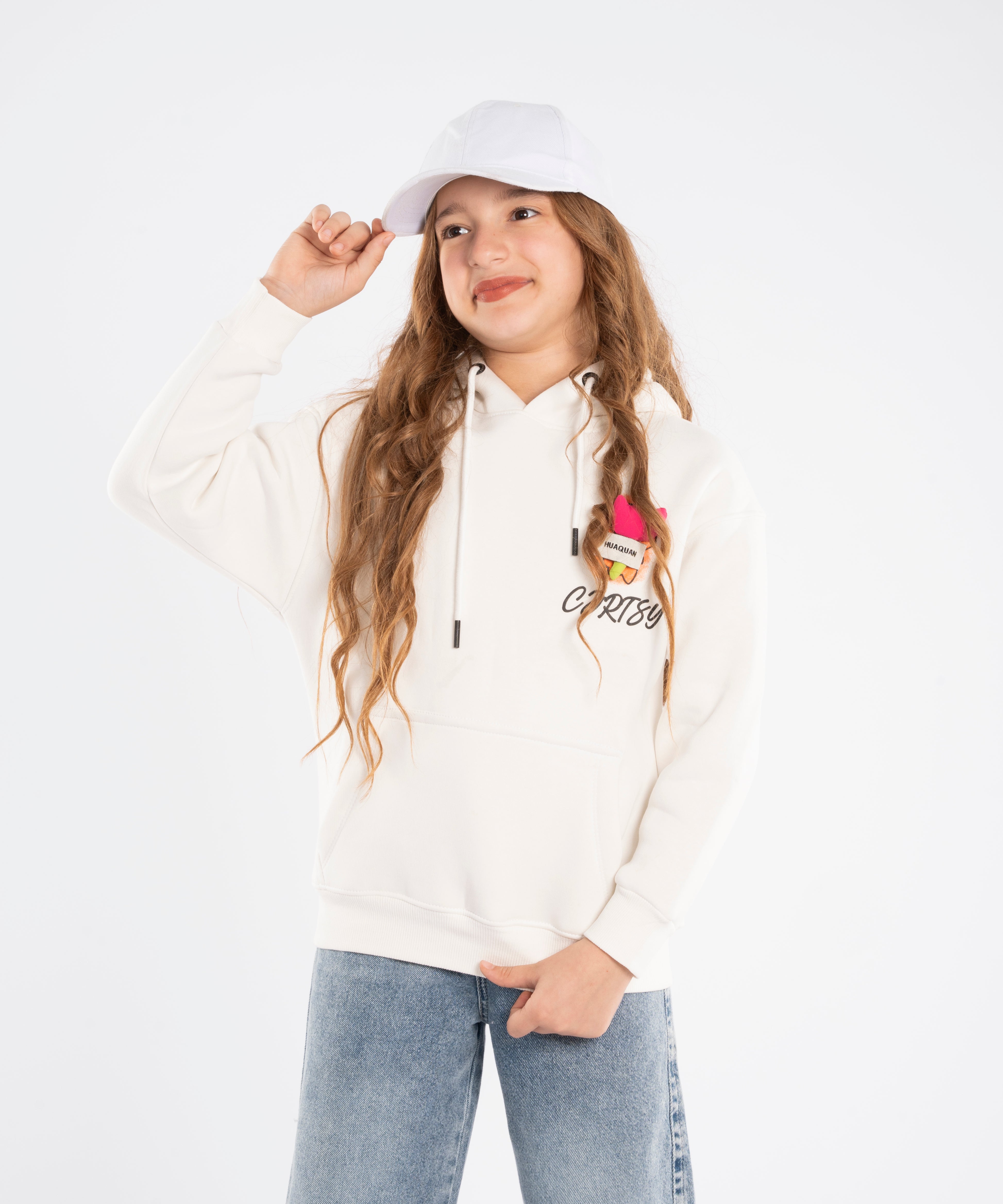 Hoodie - Girls - Printed