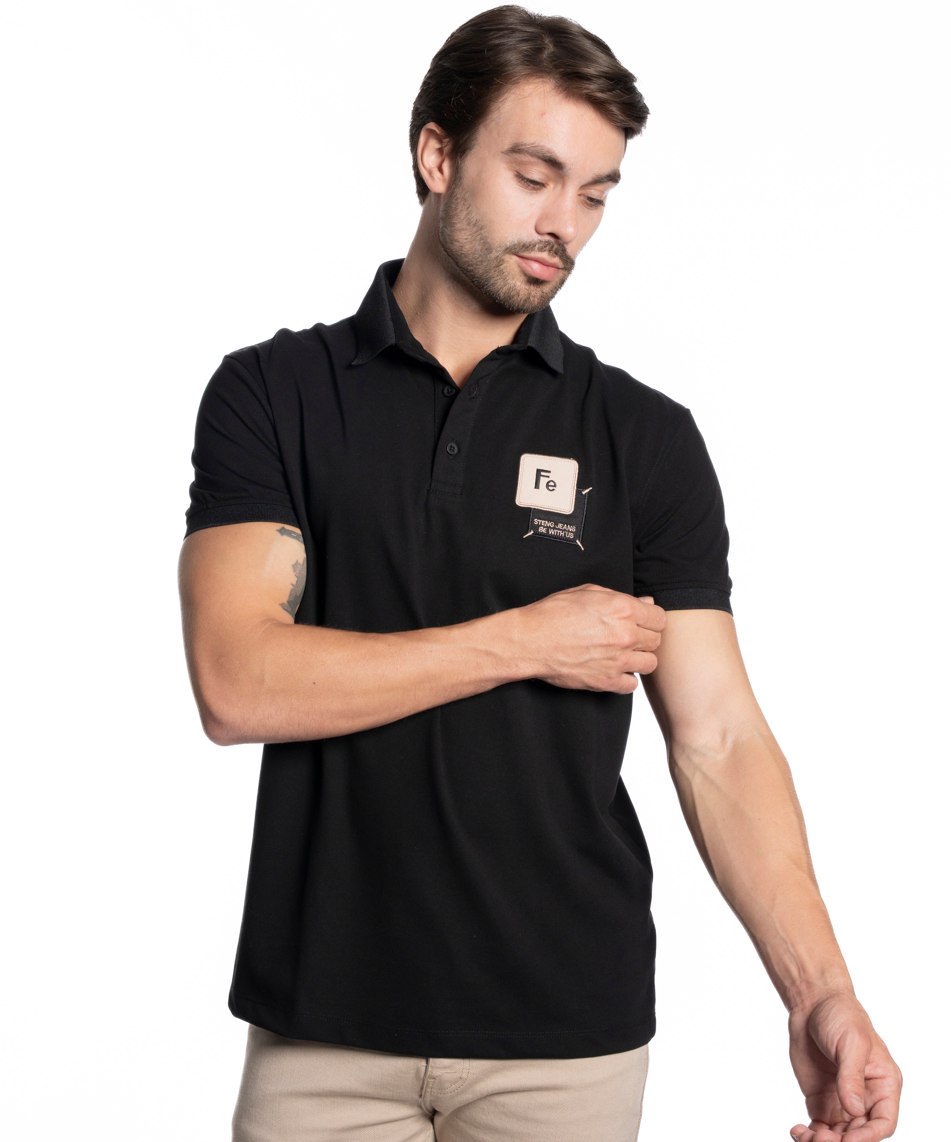 Polo T-shirt - Men - Plain