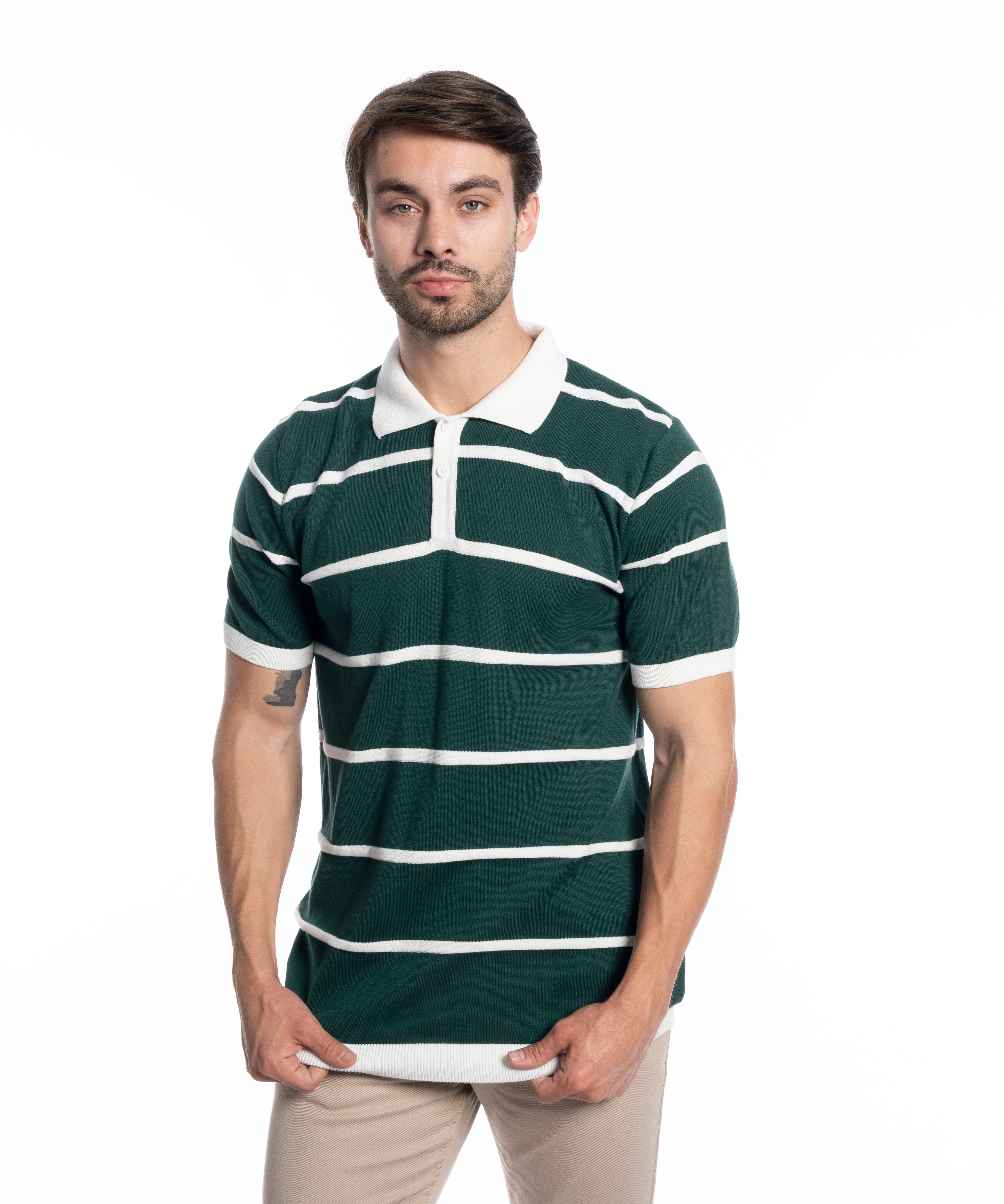 Polo T-shirt - Men - Striped
