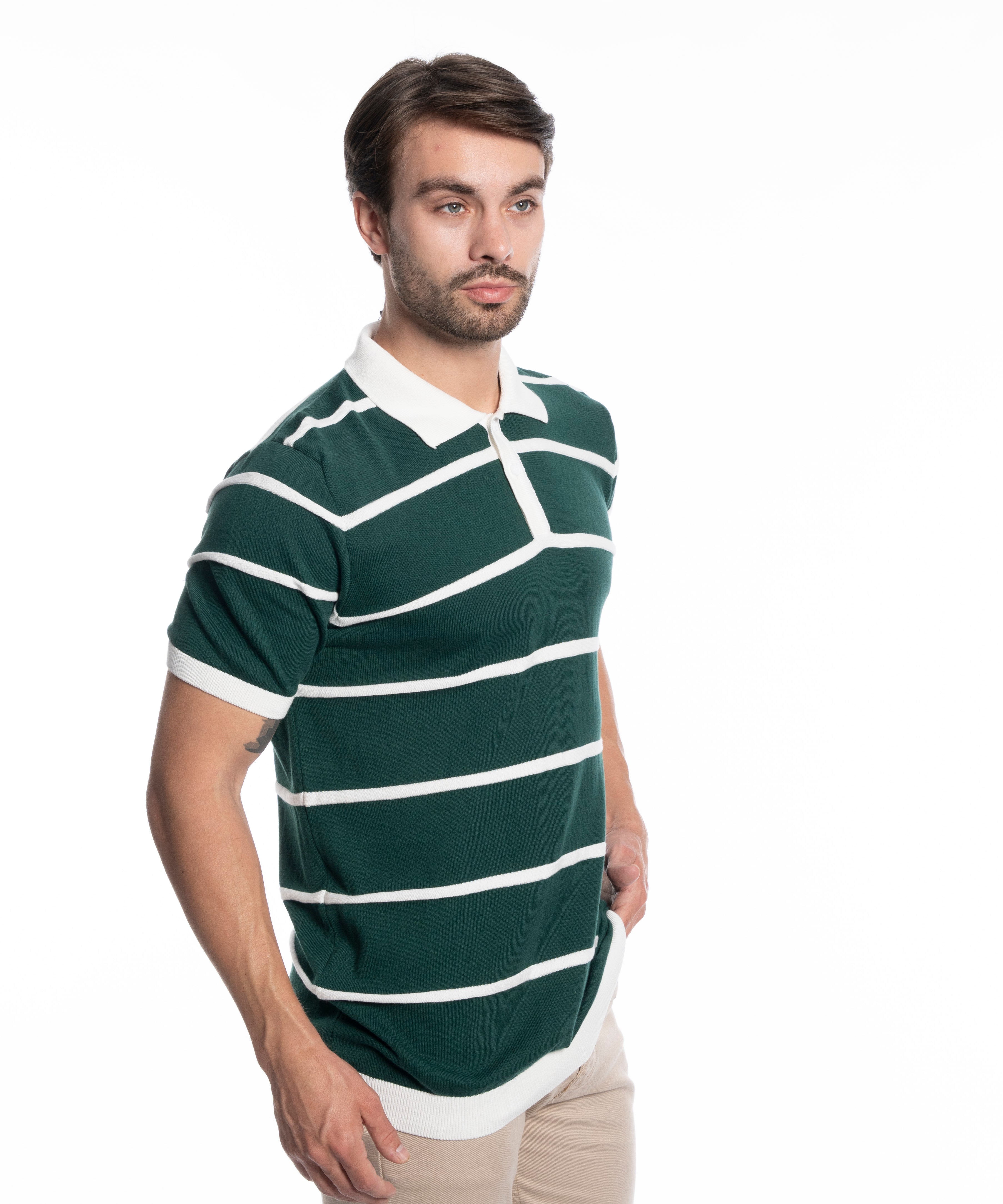 Polo T-shirt - Men - Striped