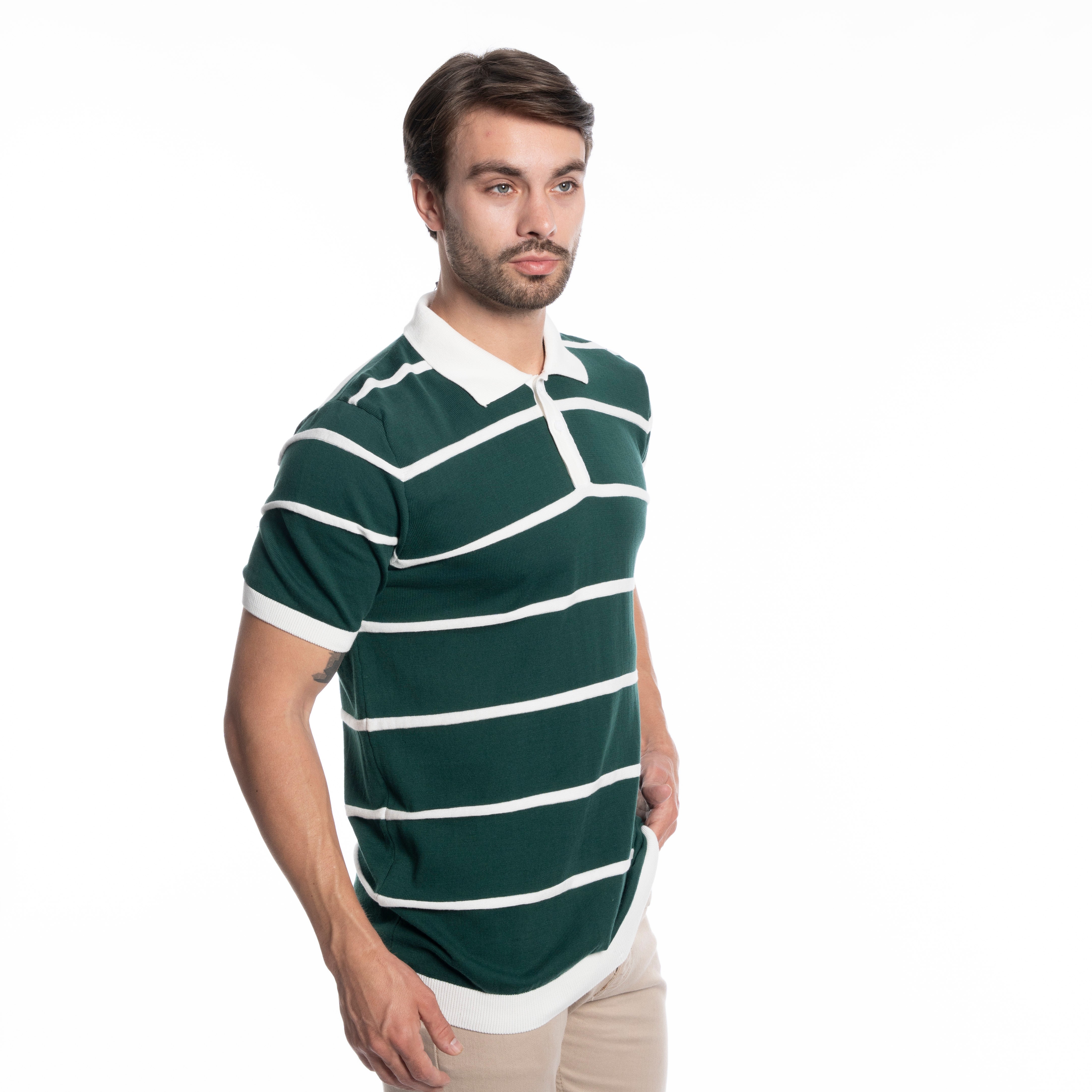 Polo T-shirt - Men - Striped