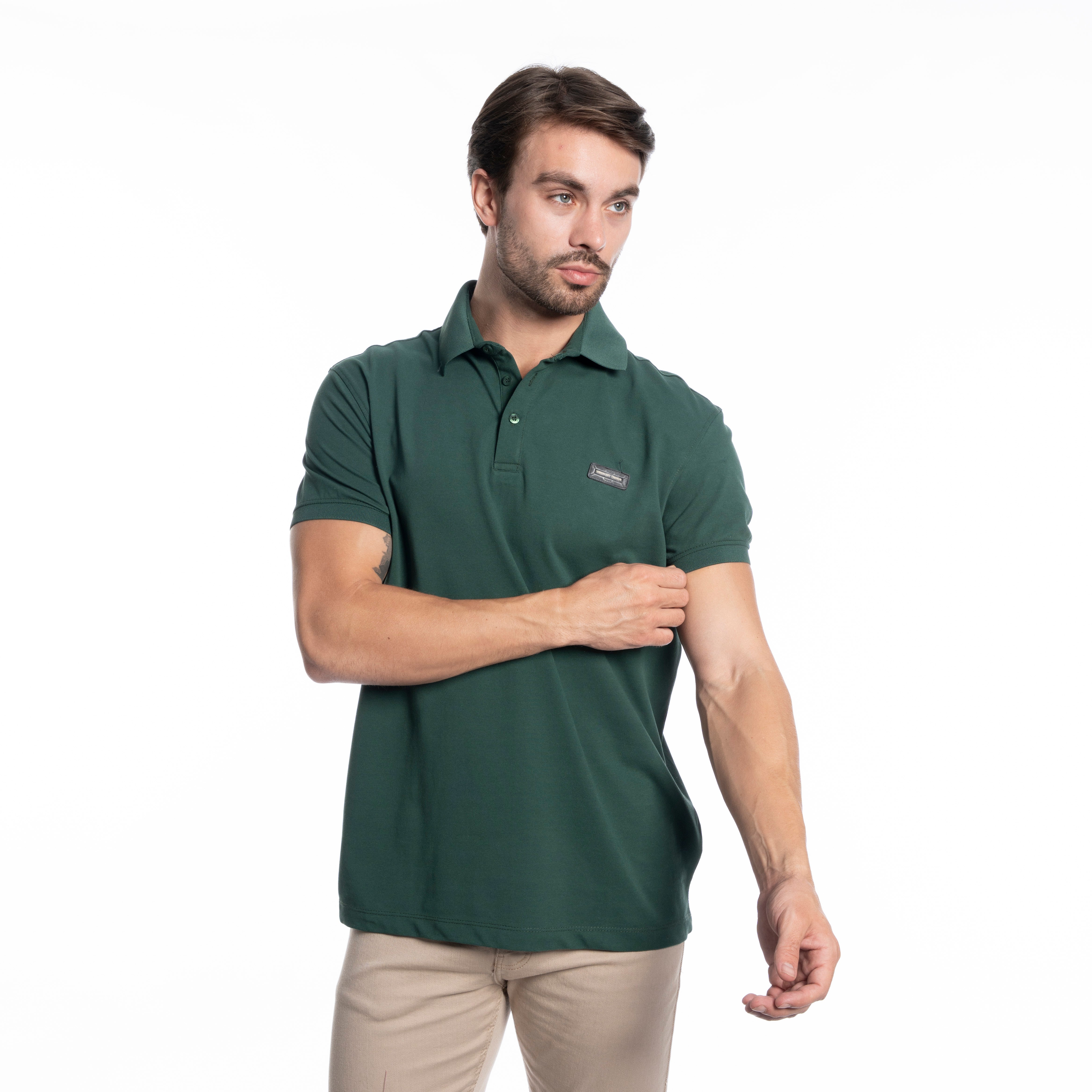 Polo T-shirt - Men - Plain