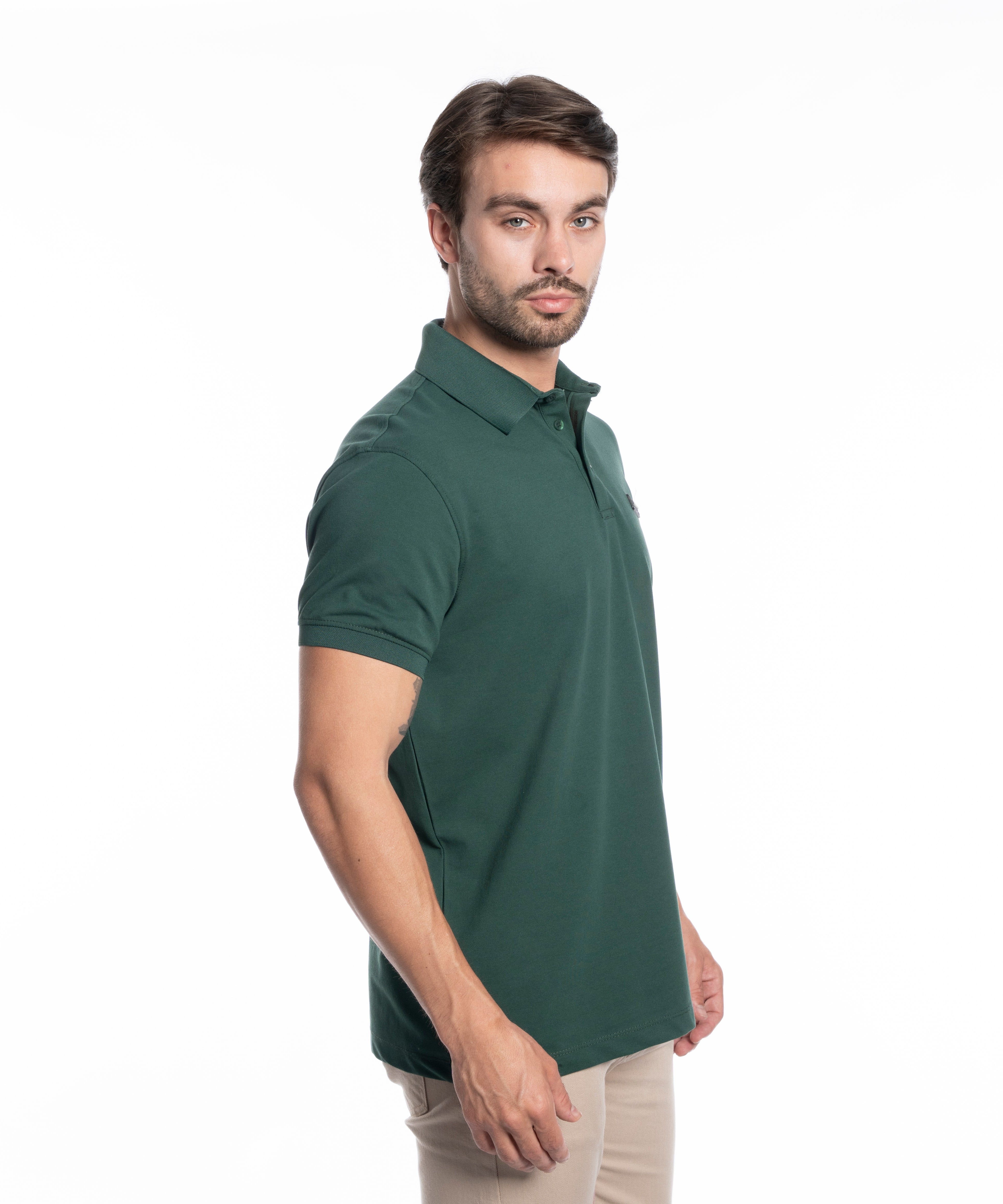 Polo T-shirt - Men - Plain