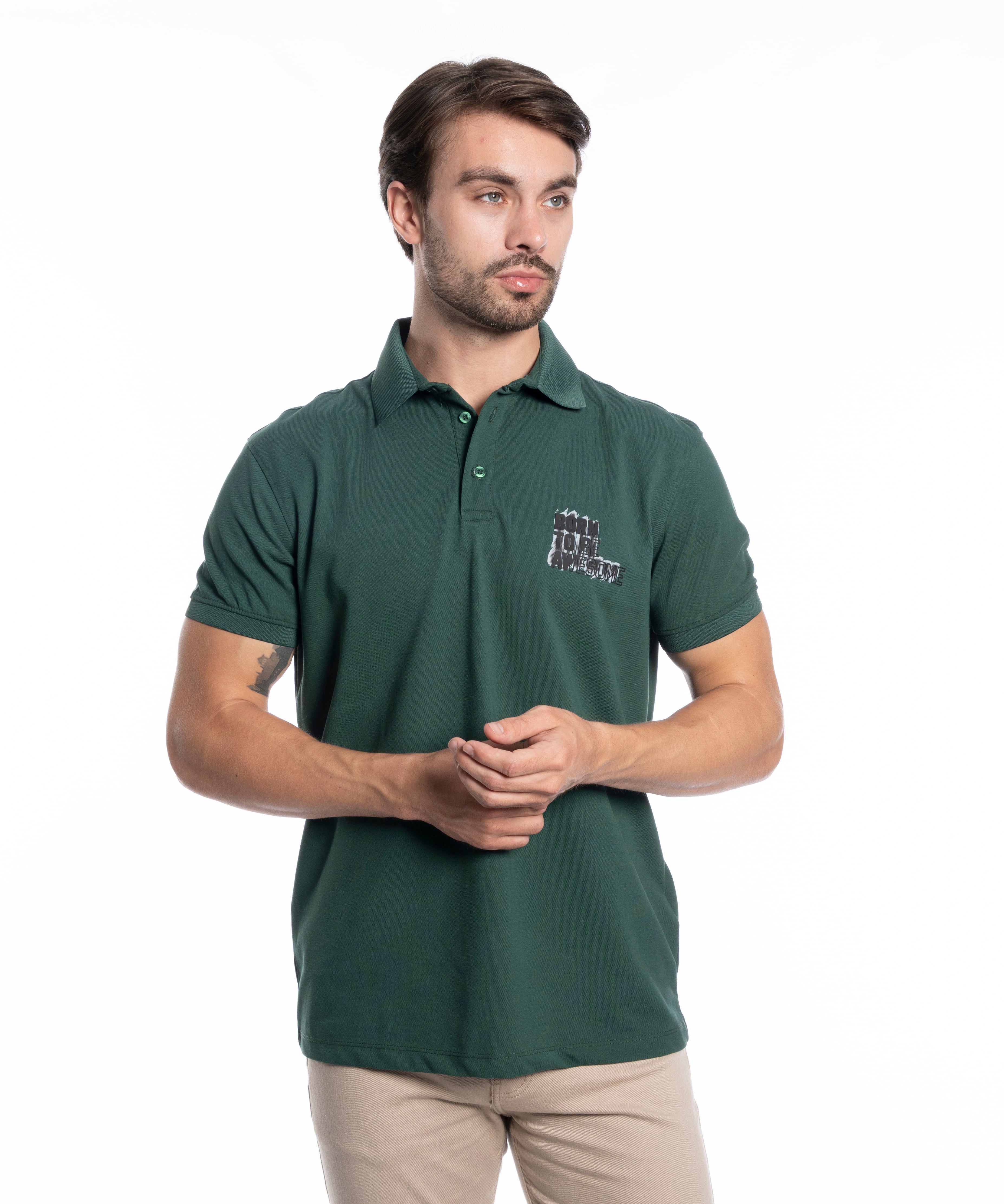 Polo T-shirt - Men - Plain