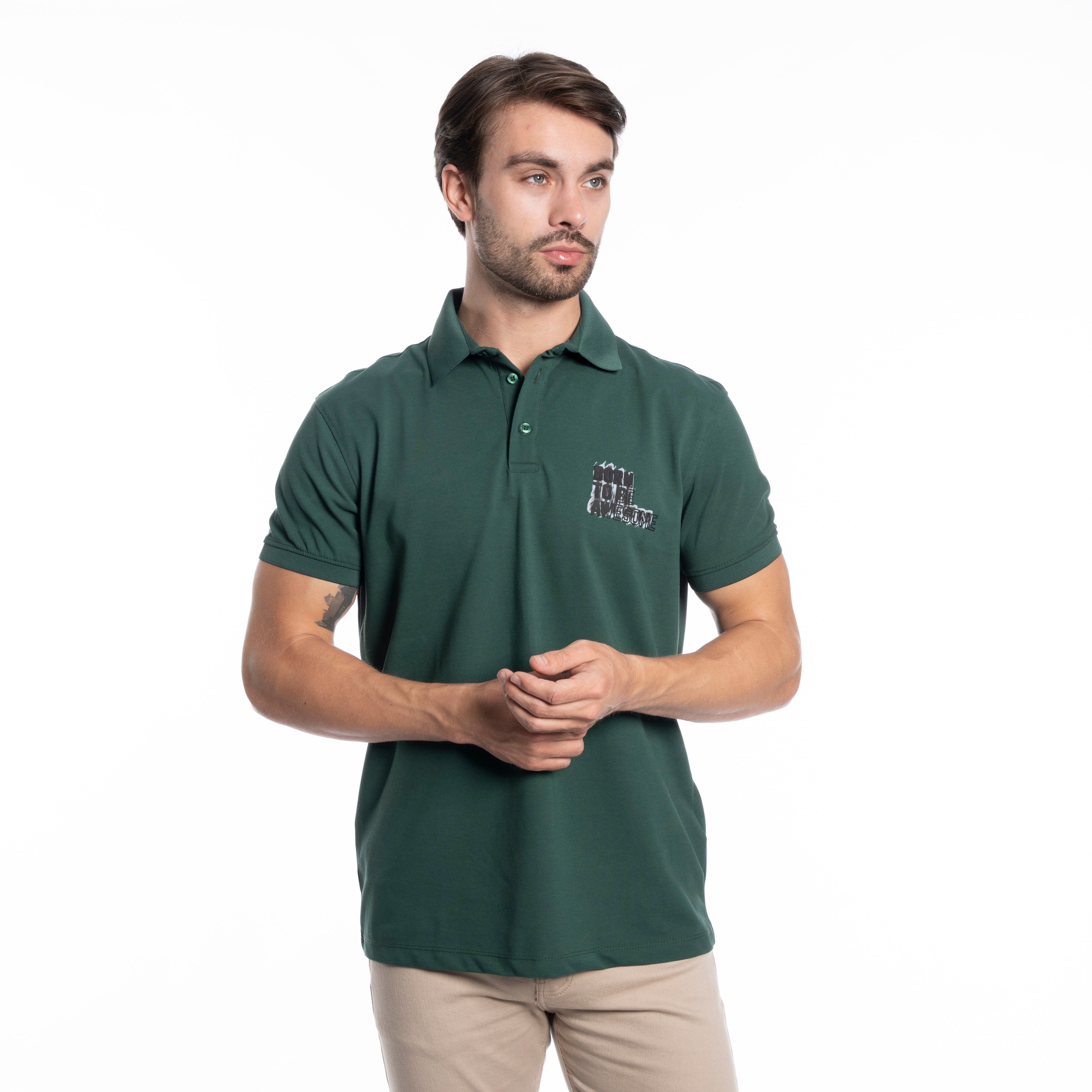 Polo T-shirt - Men - Plain