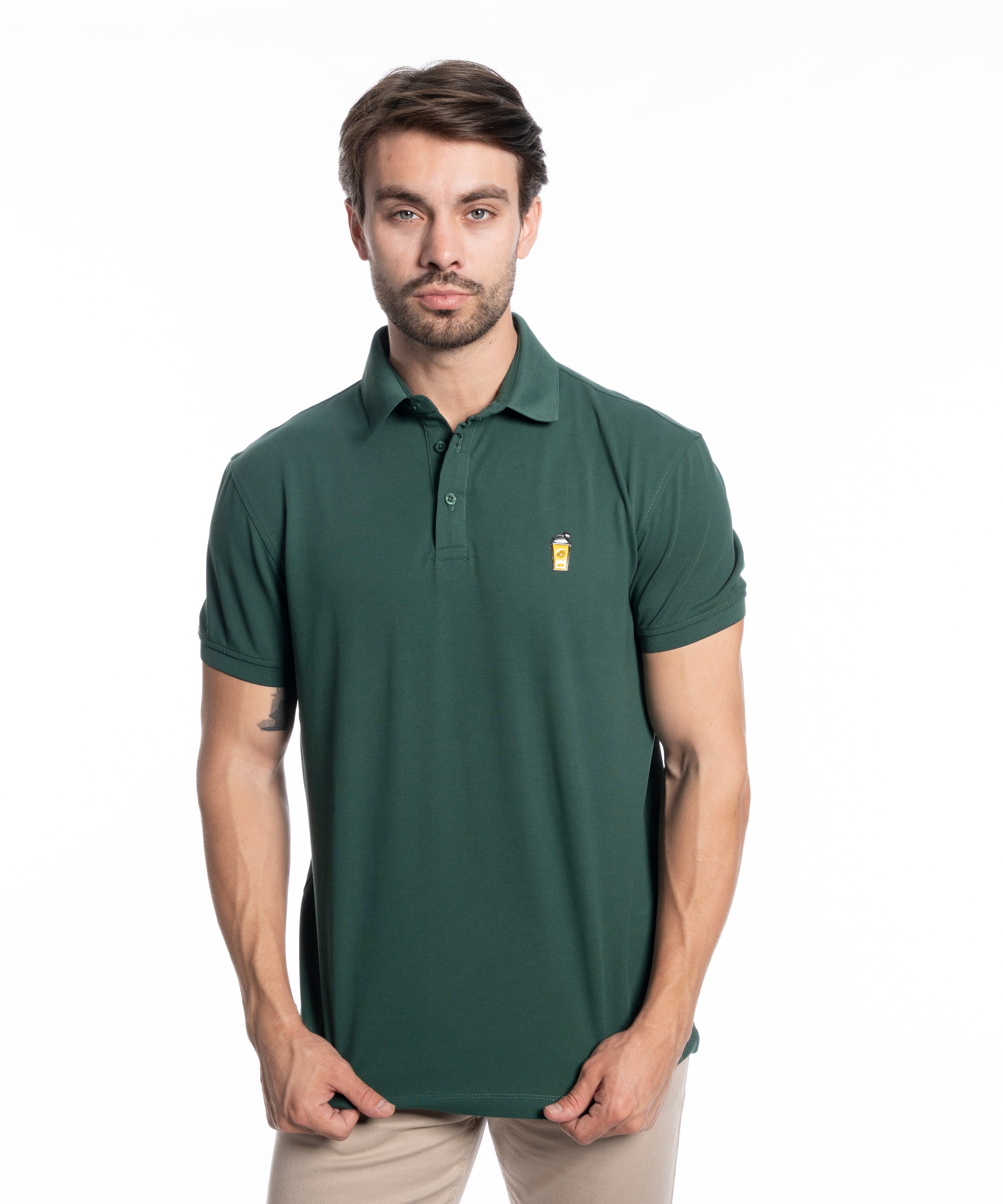 Polo T-shirt - Men - Plain