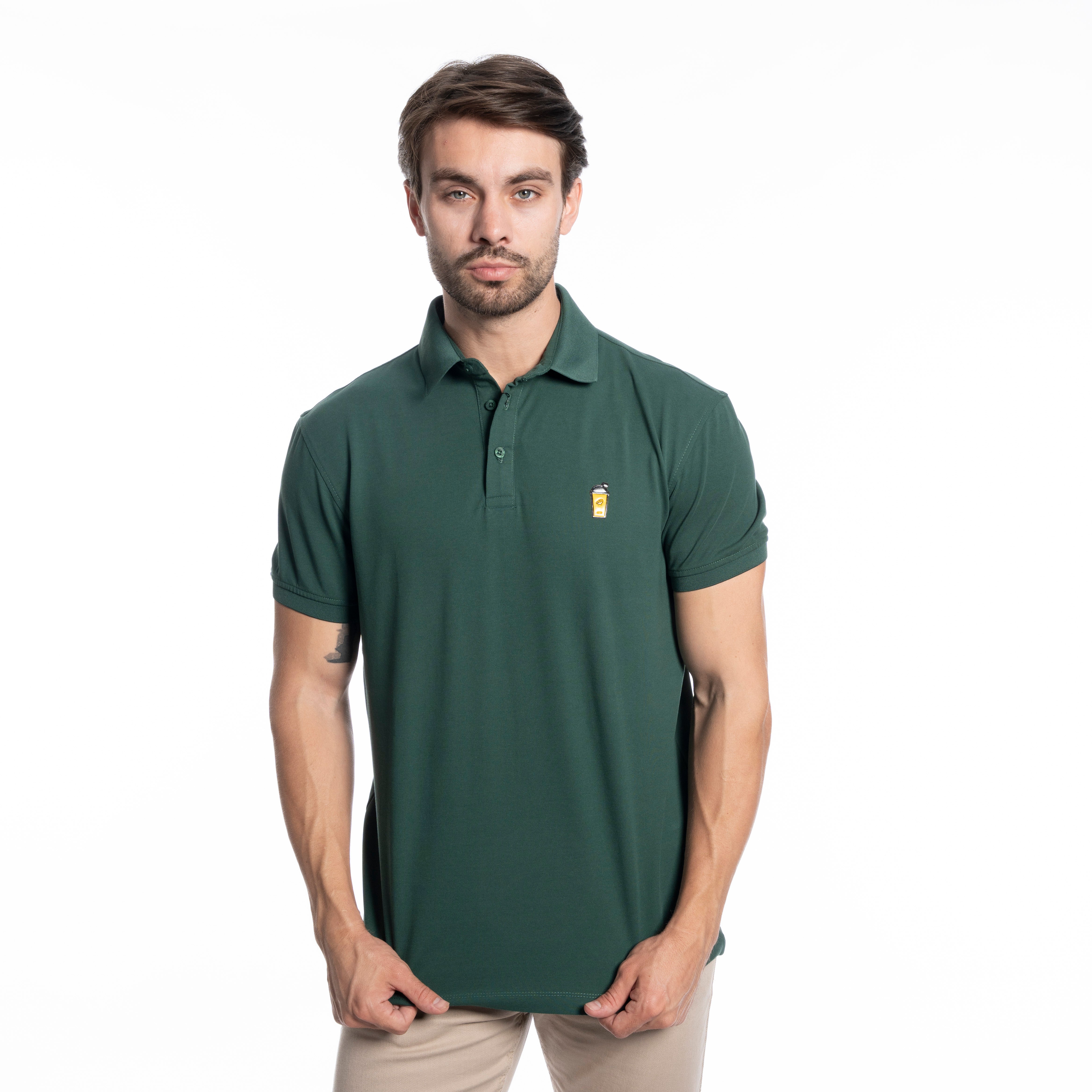 Polo T-shirt - Men - Plain