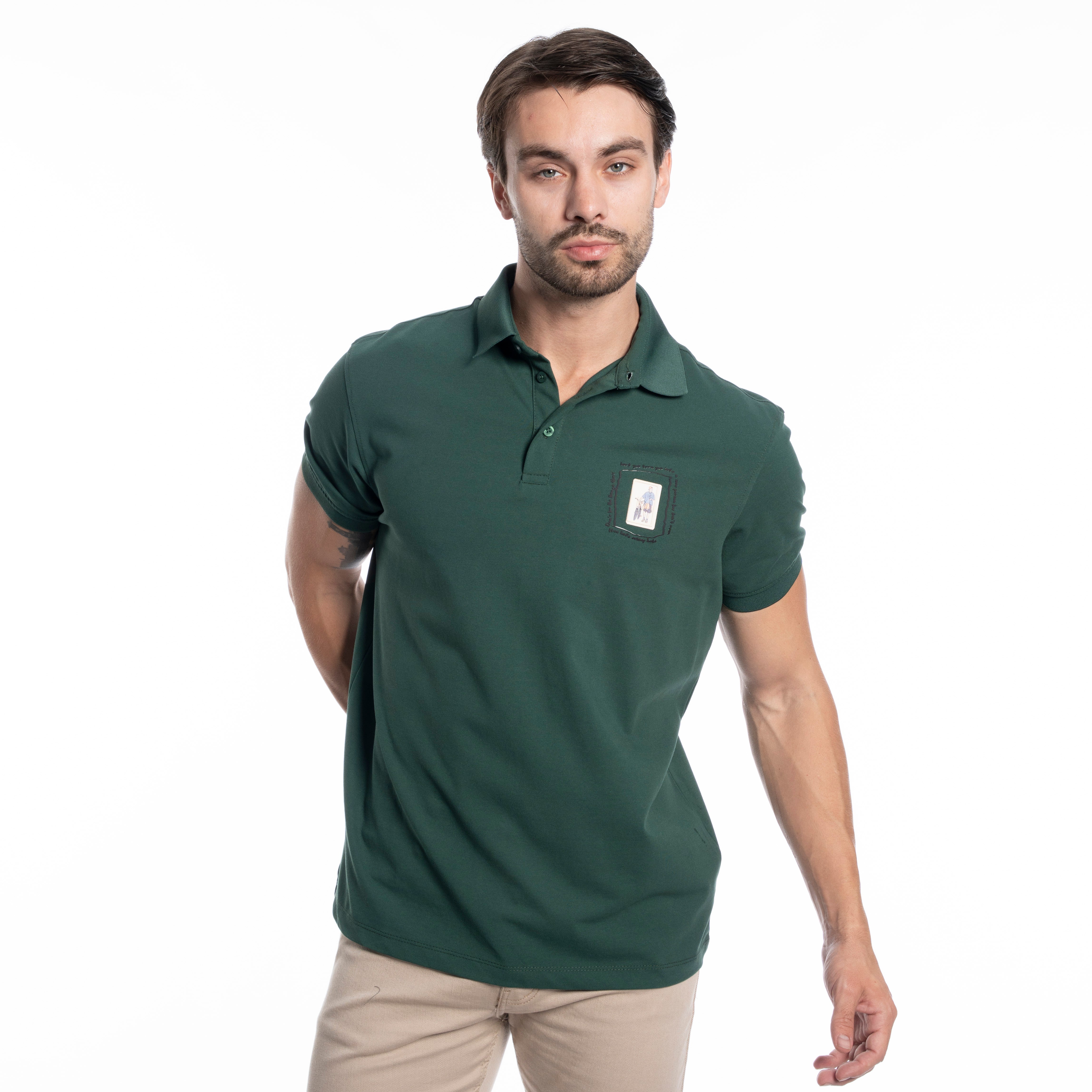 Polo T-shirt - Men - Plain