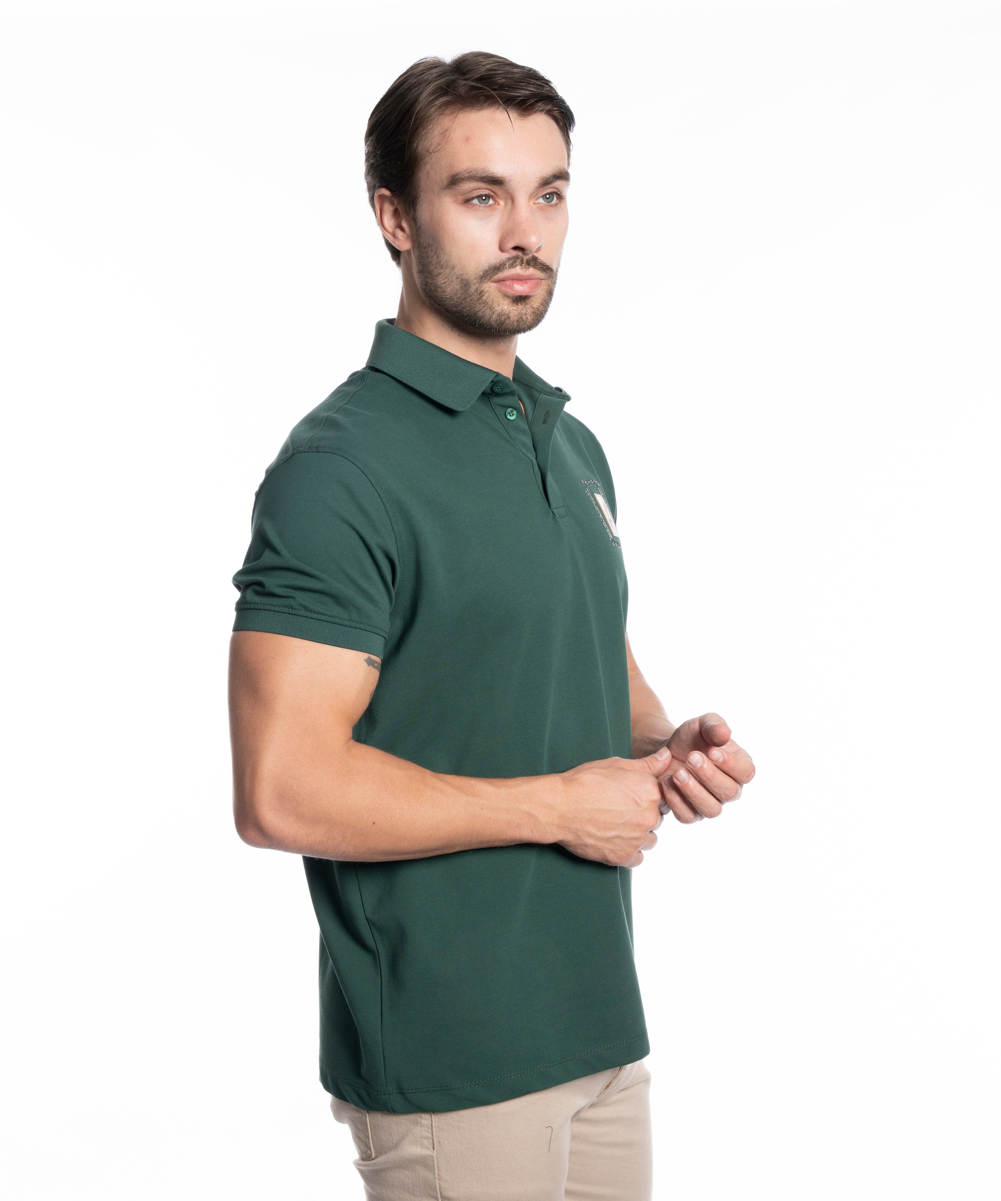 Polo T-shirt - Men - Plain