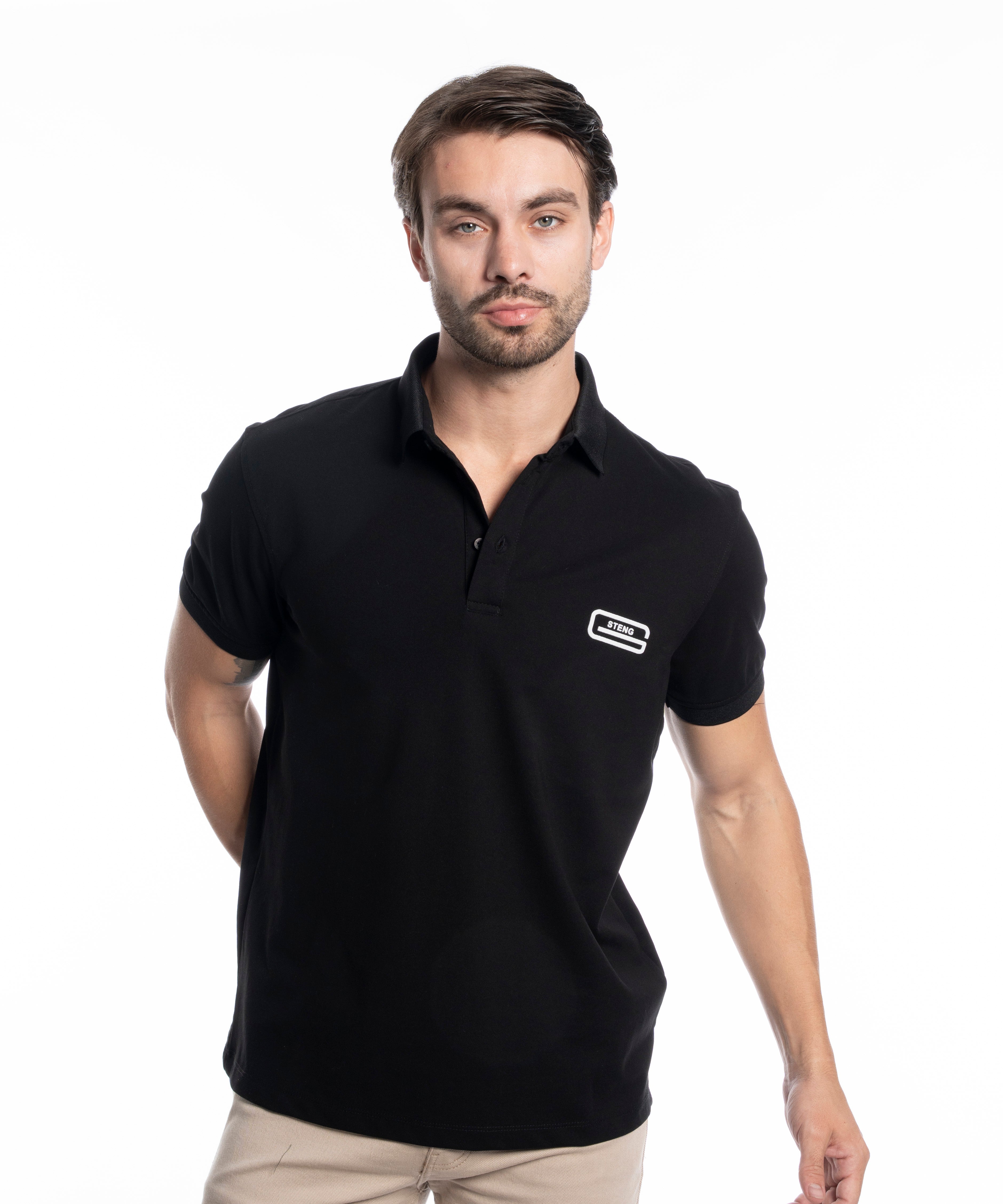 Polo T-shirt - Men - Plain