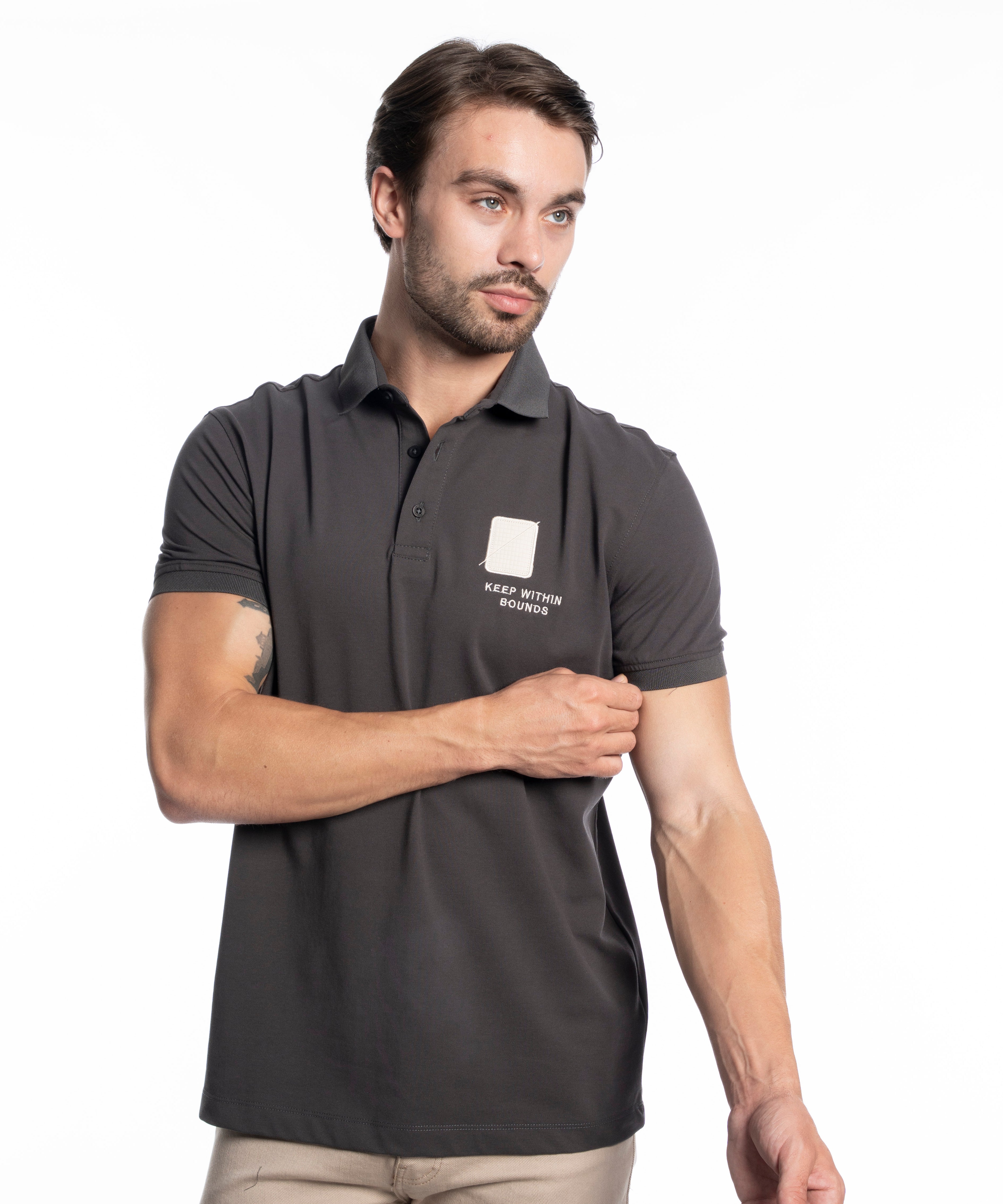 Polo T-shirt - Men - Plain