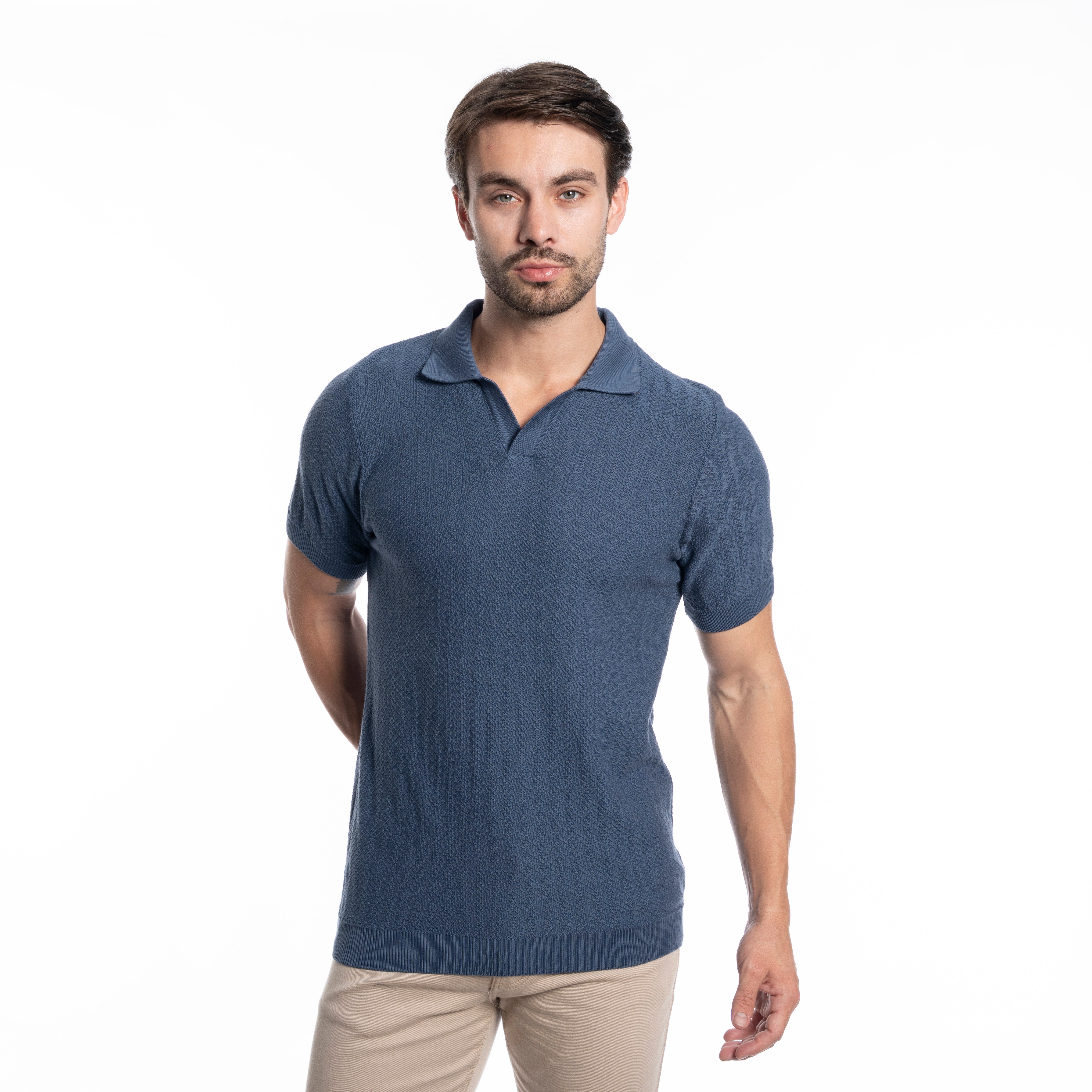 Polo T-shirt - Men - Plain