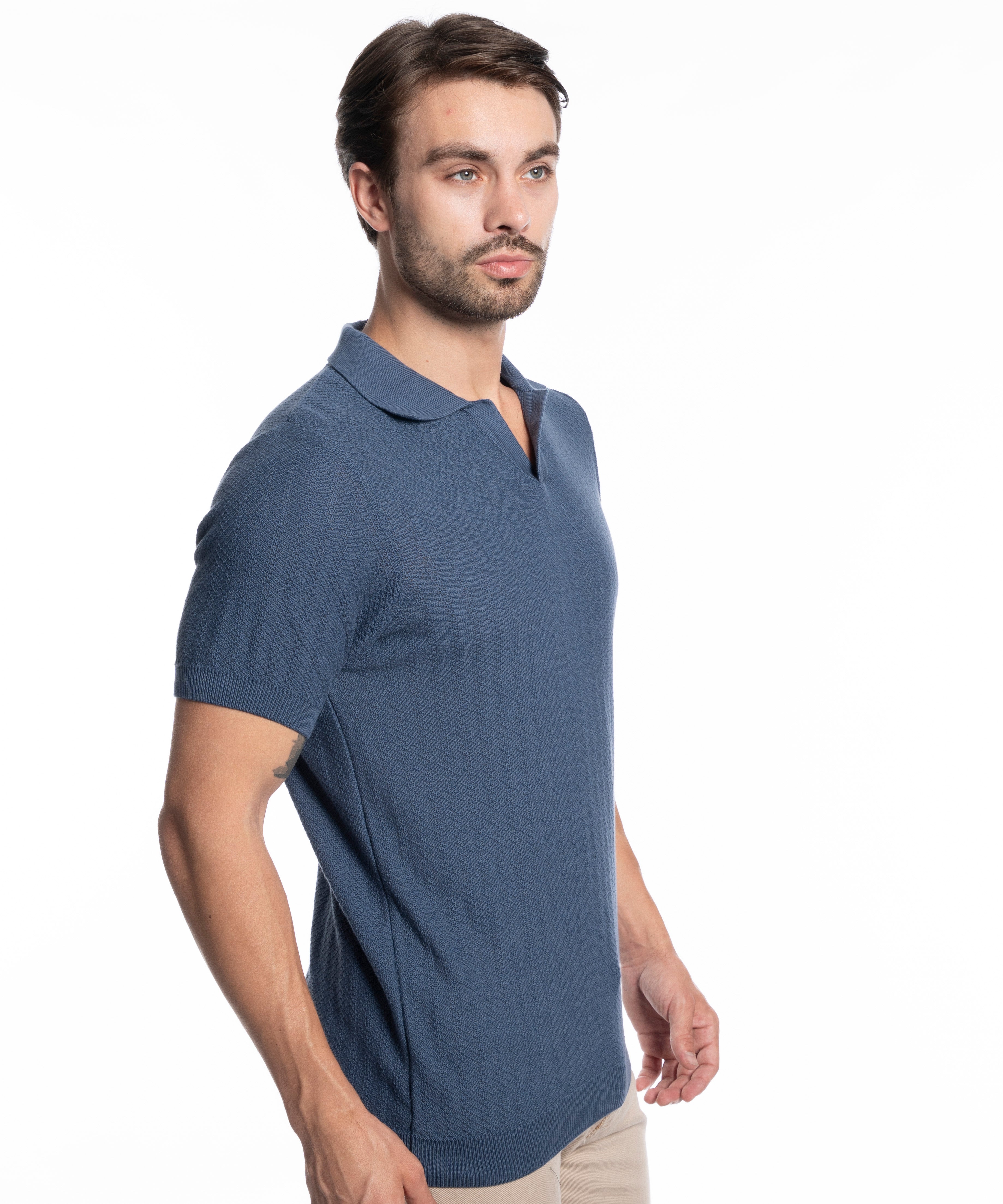 Polo T-shirt - Men - Plain
