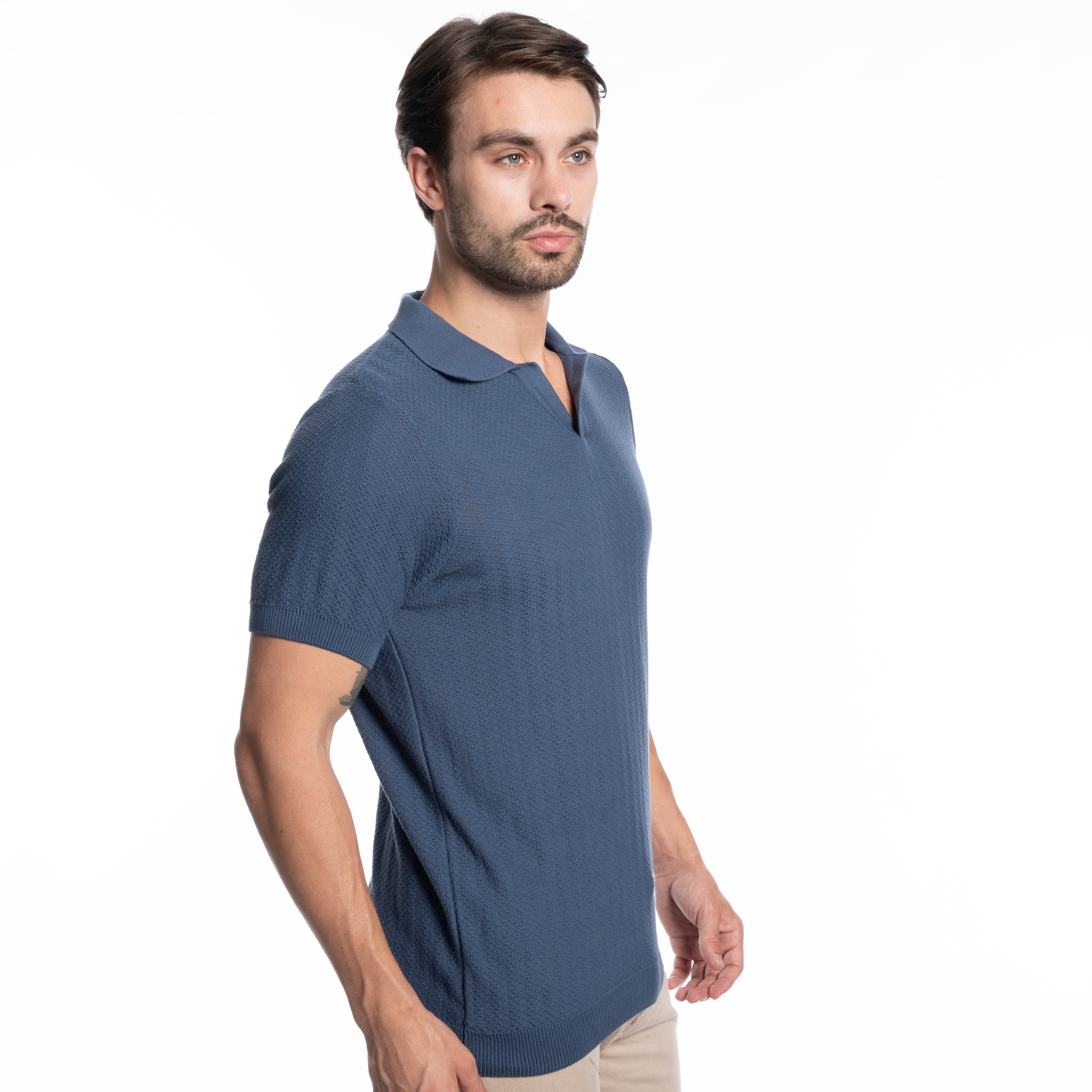 Polo T-shirt - Men - Plain